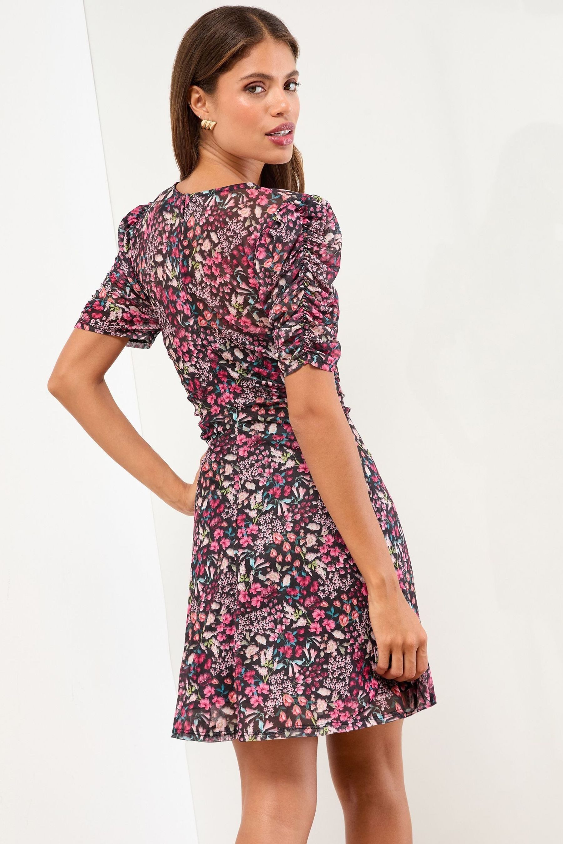 LIPSY Minikleid Lipsy Jersey-Kleid mit Rüschen (1-tlg) günstig online kaufen