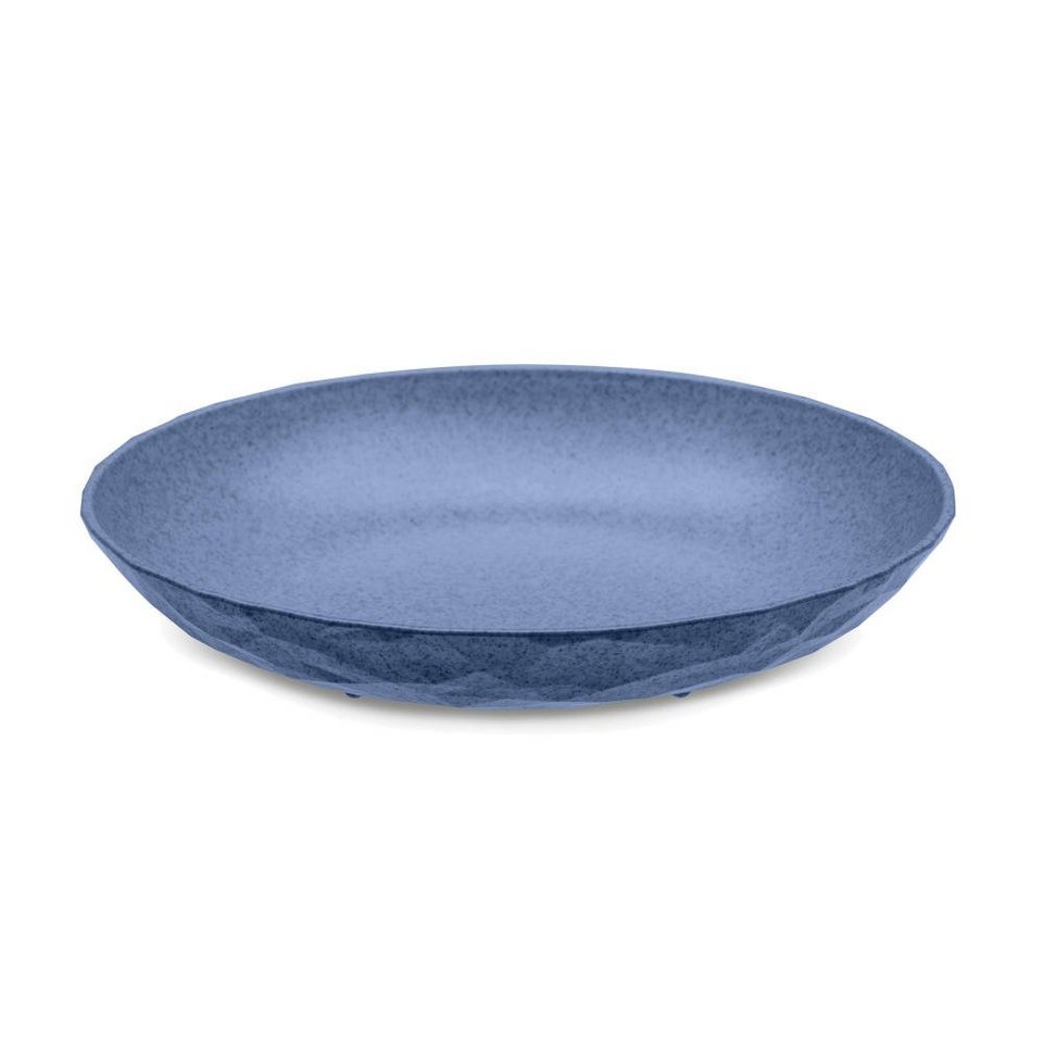 KOZIOL Suppenteller Club Plate M Organic Blue, Vielseitig einsetzbar