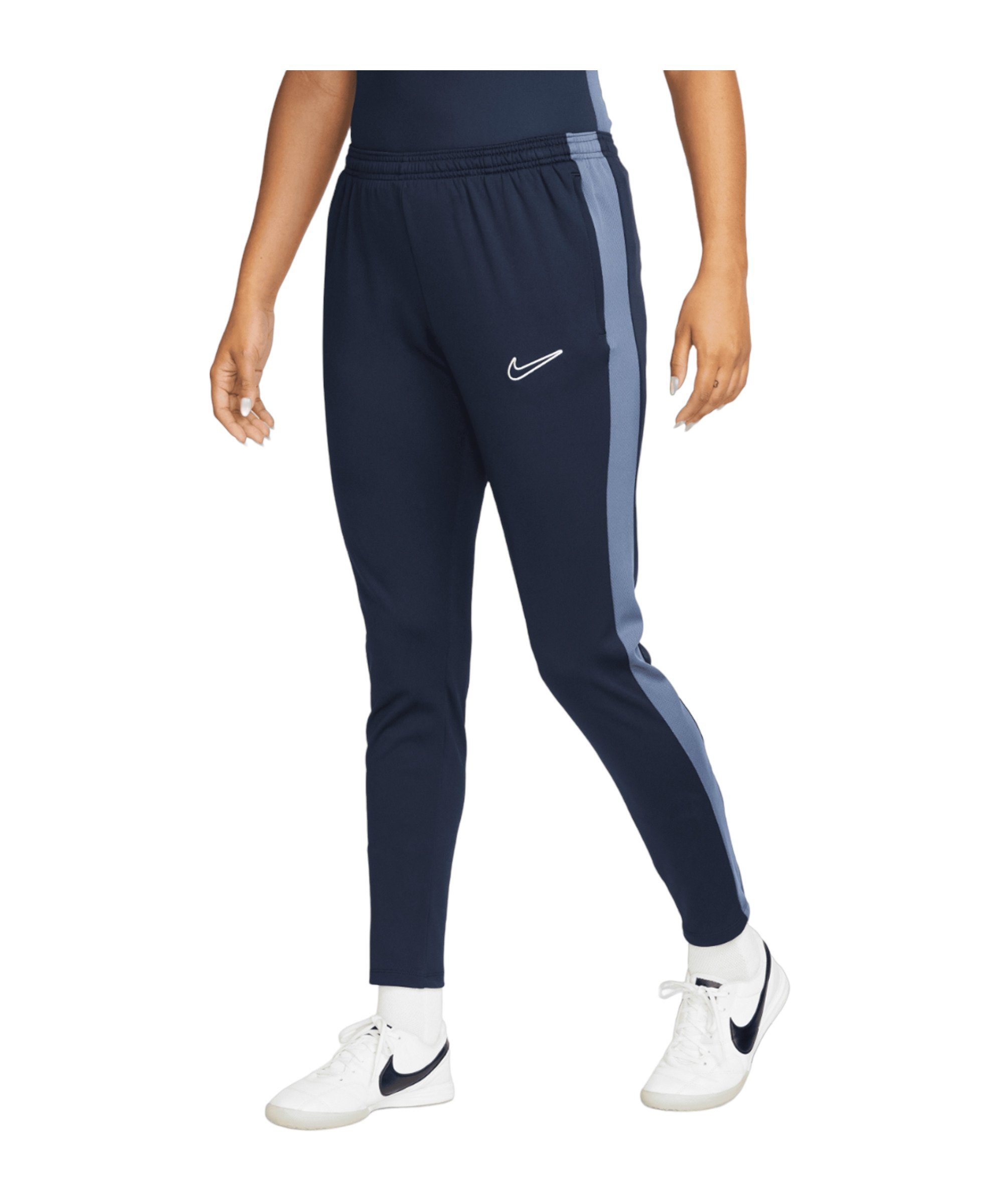 Nike Laufhose Academy Trainingshose Damen blaublauweiss