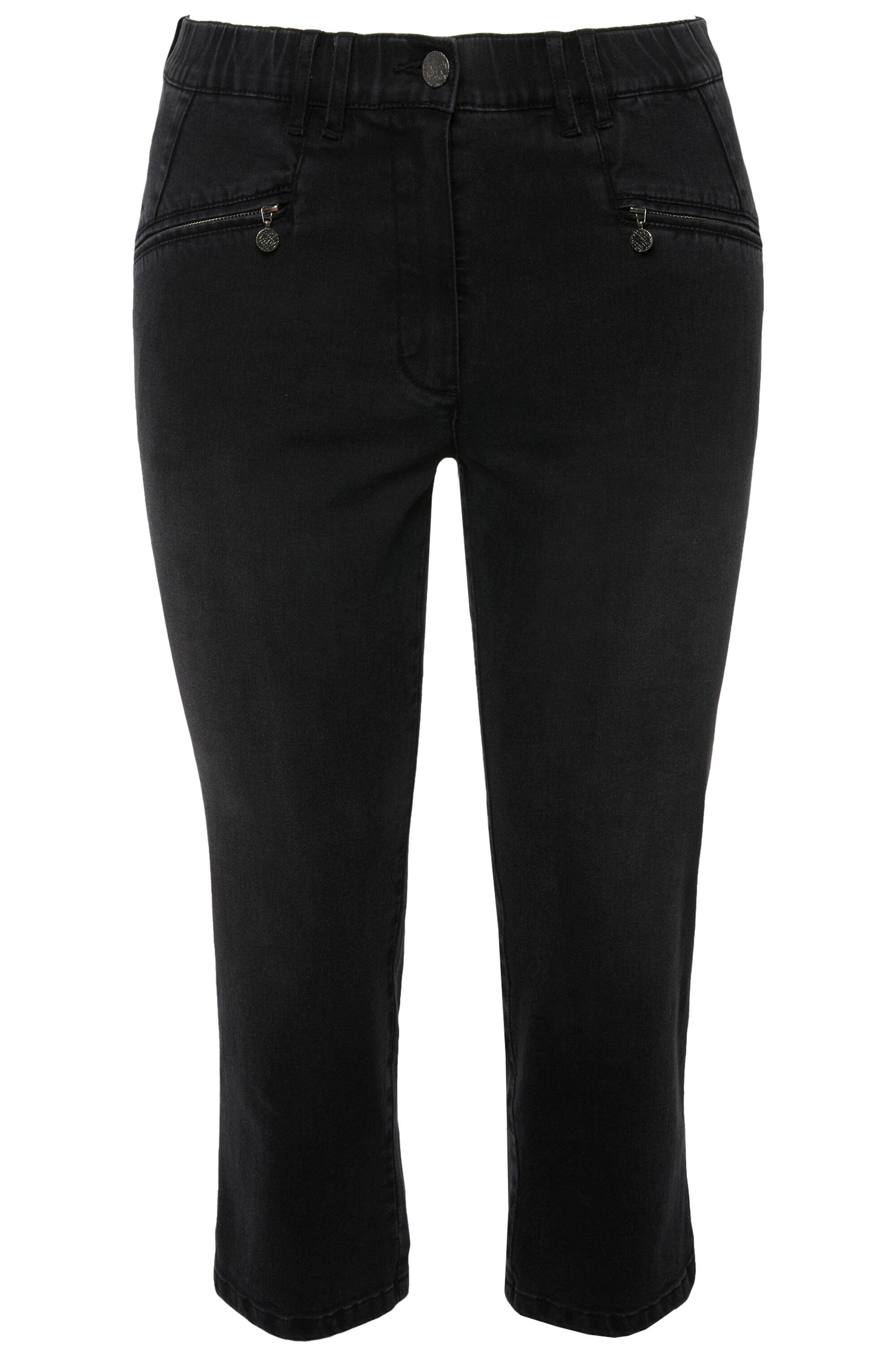Ulla Popken 7/8-Hose 7/8-Jeans Mony Elastikbund günstig online kaufen