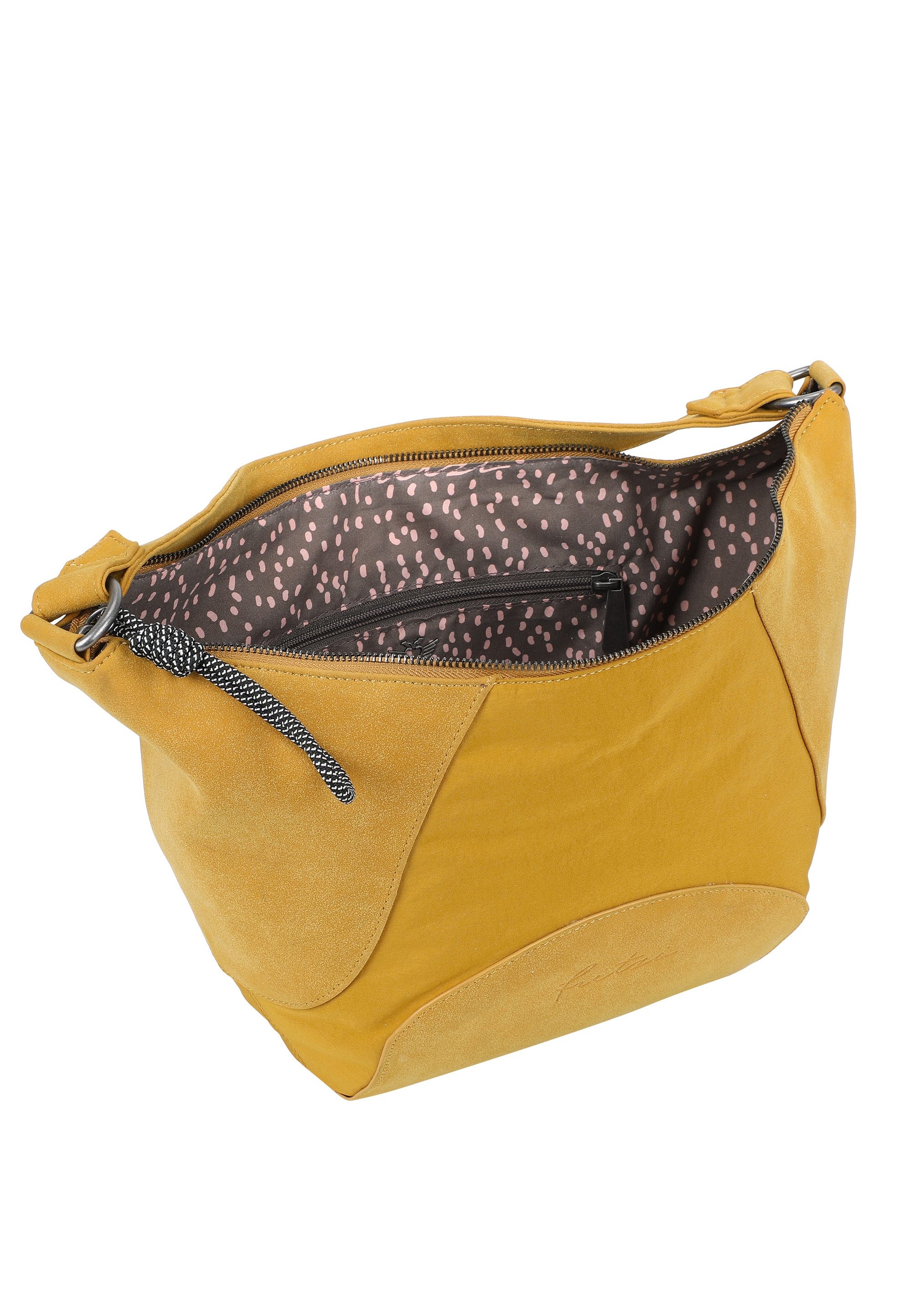 Fritzi aus Preußen Henkeltasche Sky Mix Anthra Black, mit tollem, weichem Handfeel