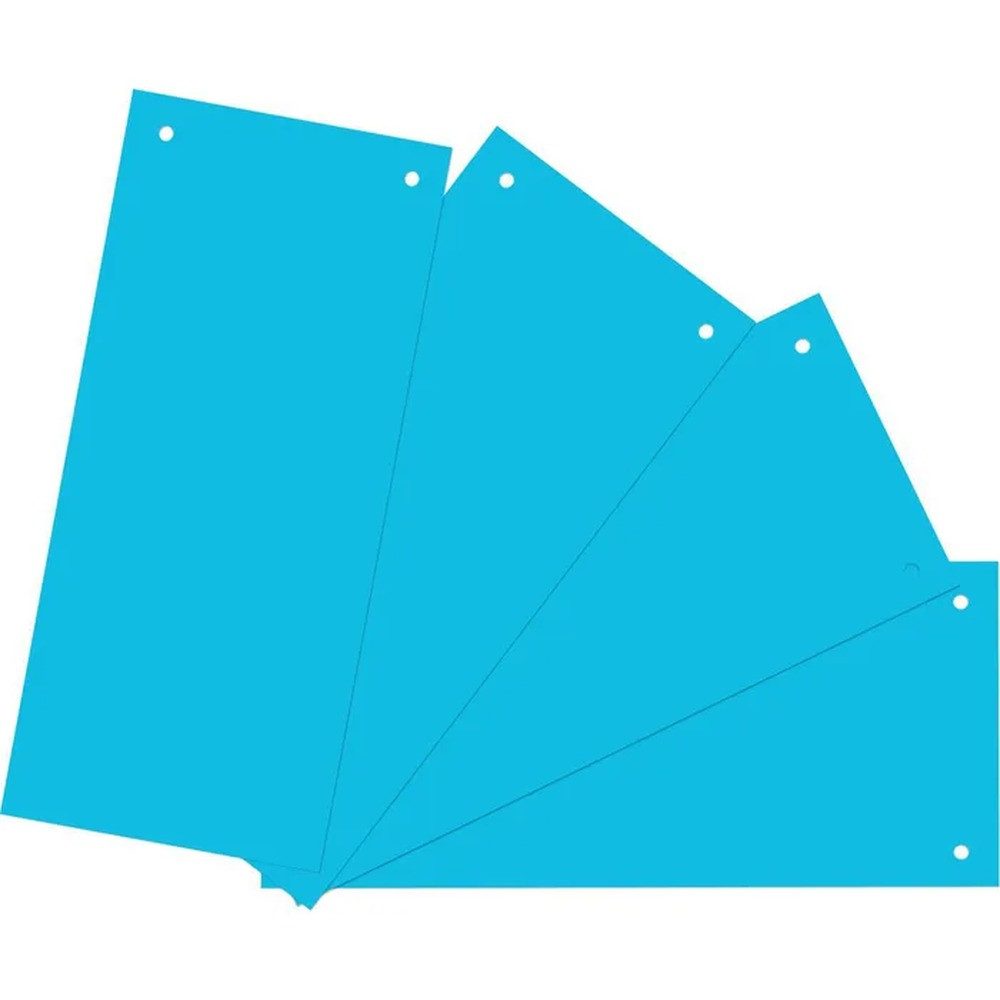 bene Abheftstreifen bene Trennstreifen blau, 100 St.