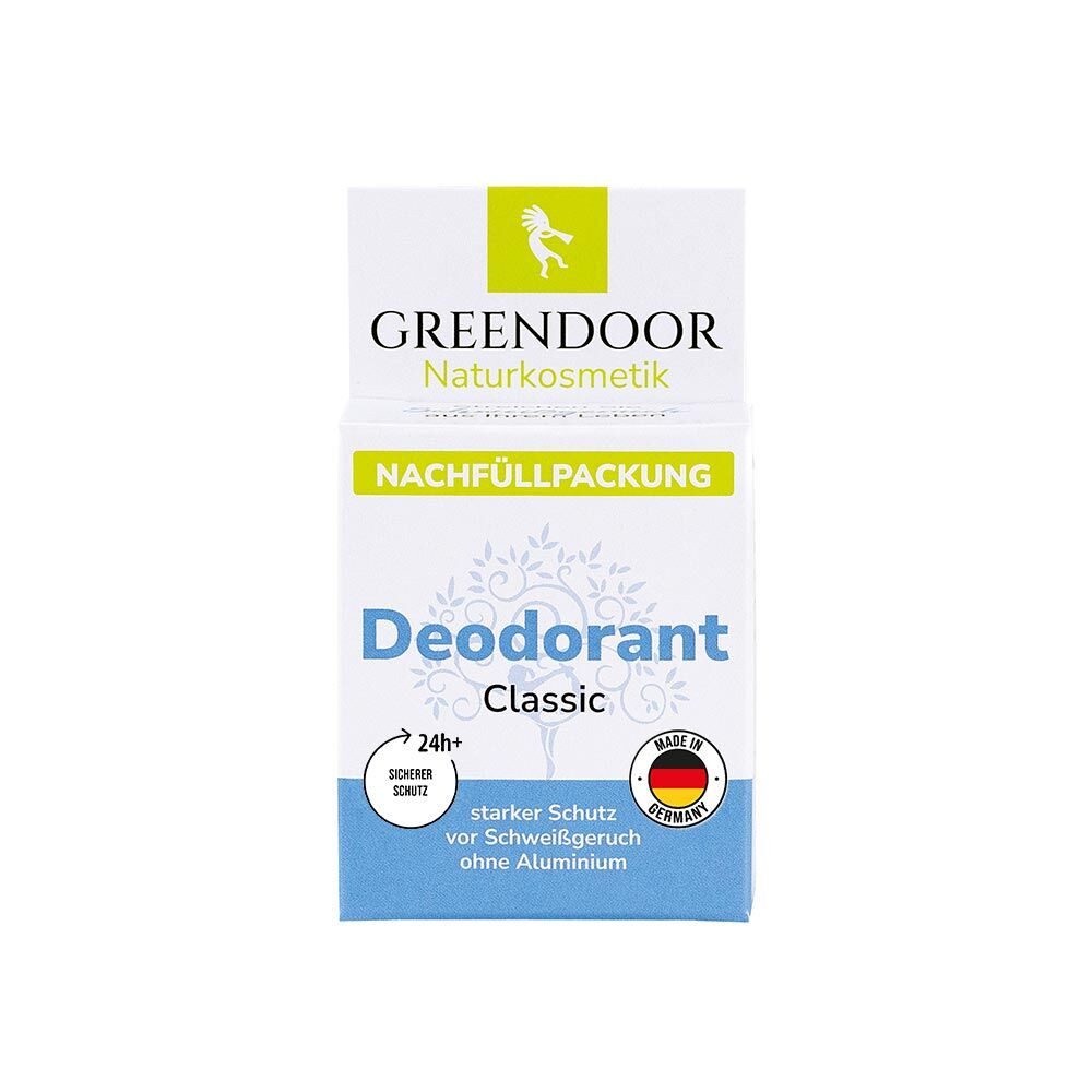 GREENDOOR Deo-Stift Deodorant Nachfüllpackung classic