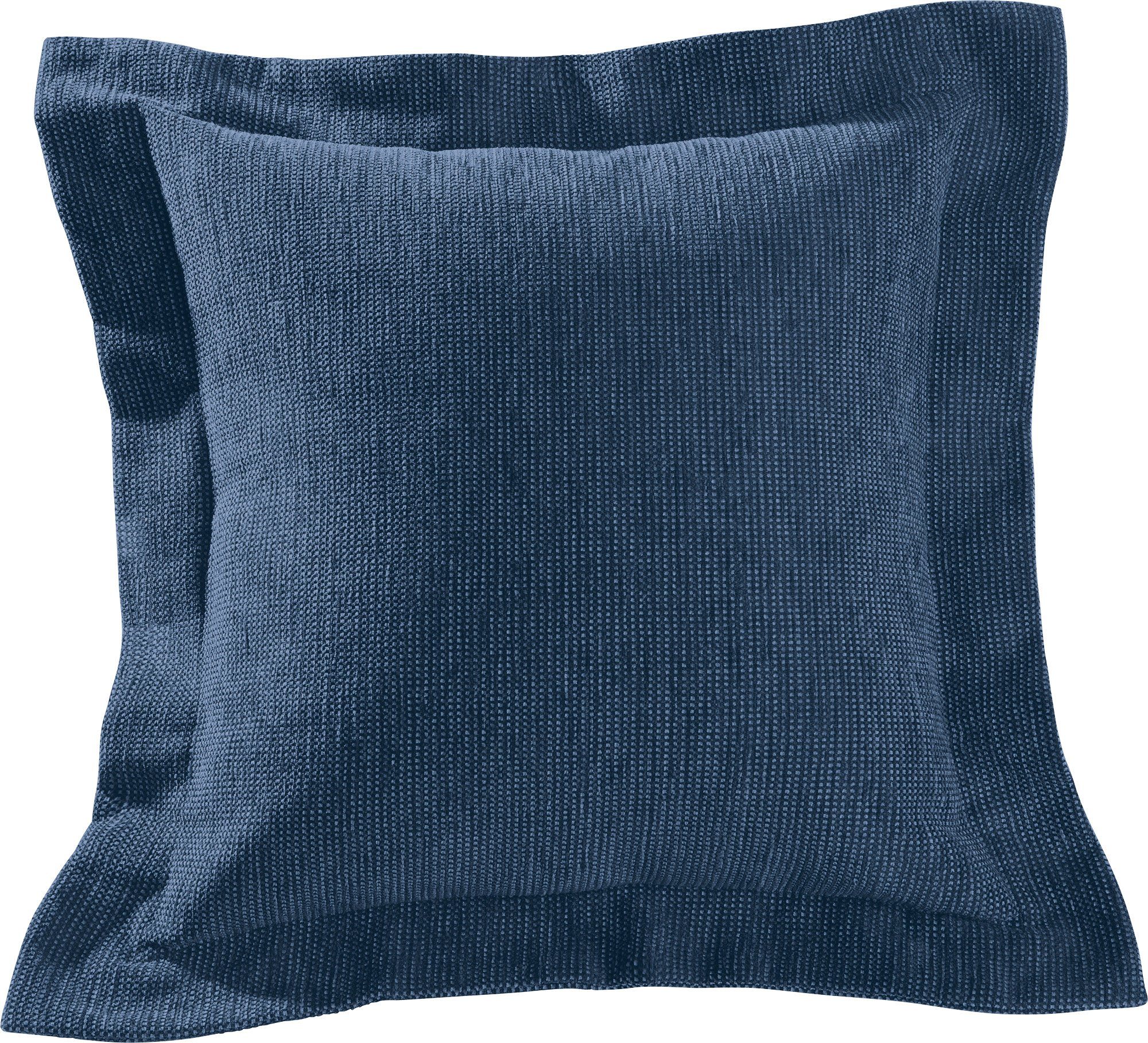 Erwin Müller Kissenbezug Kissenhülle, Chenille-Jacquard Uni