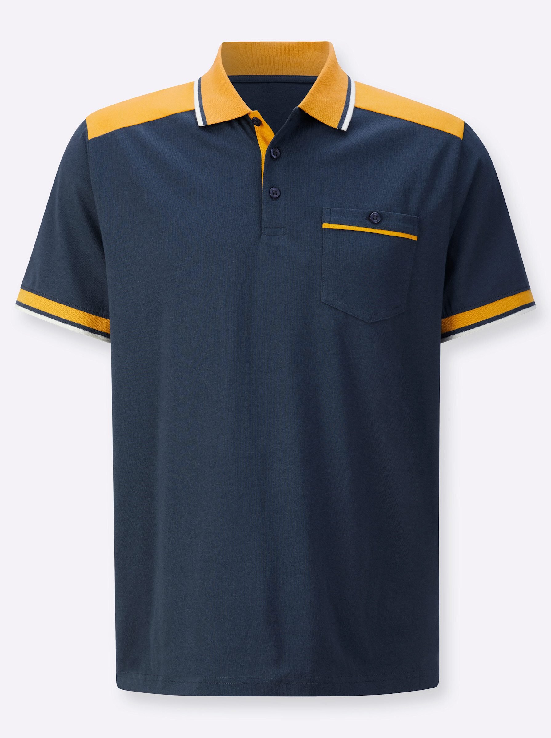 Sieh an! T-Shirt Kurzarm-Poloshirt Kurzarm – Bild 4 von 5