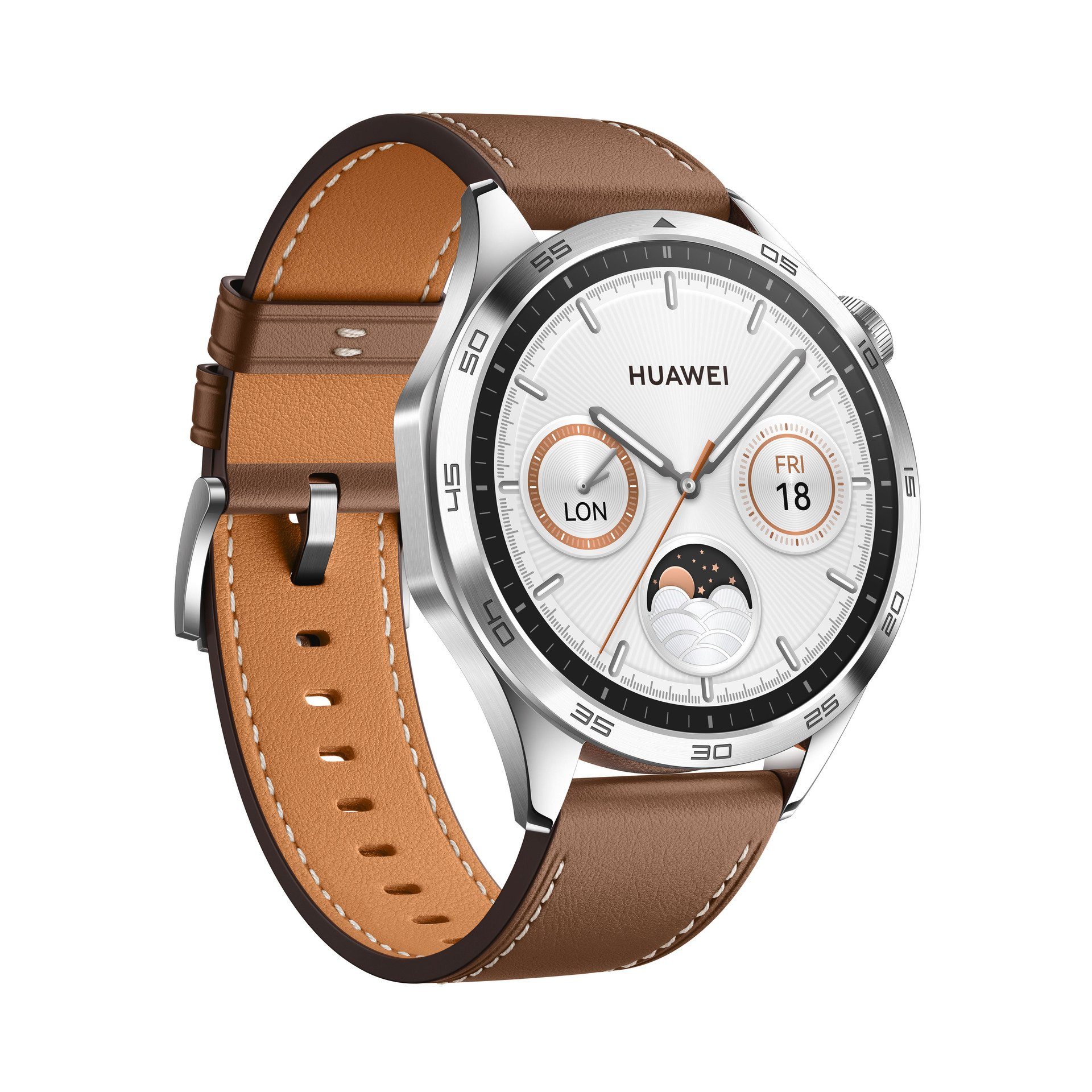 | Watch Zoll) 46mm (3,63 GT4 braun braun Smartwatch cm/1,43 Huawei
