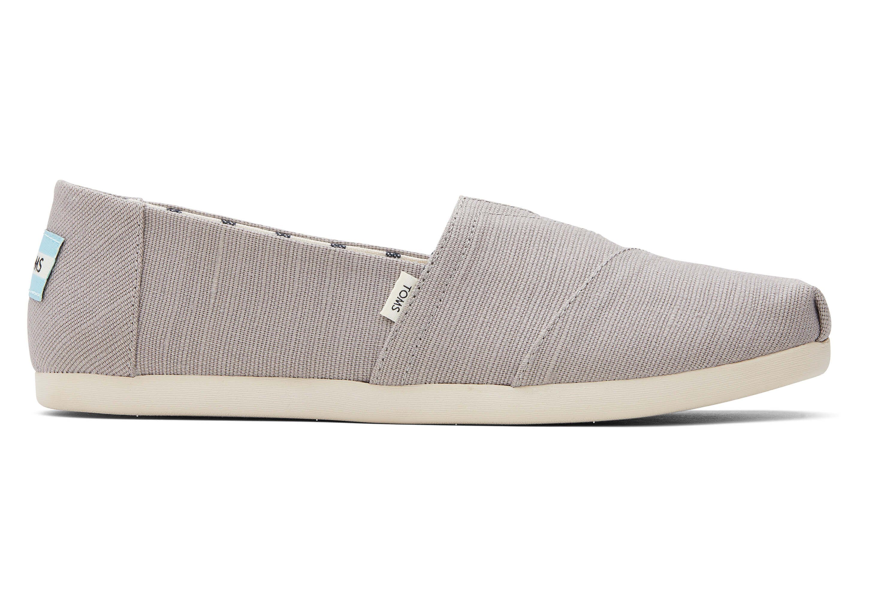 TOMS Graue Alpargatas Slip-On Кросівки
