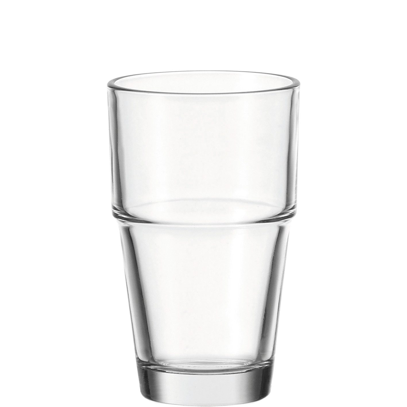 LEONARDO Latte-Macchiato-Glas, Kalk-Natron Glas, Spülmaschinenfest