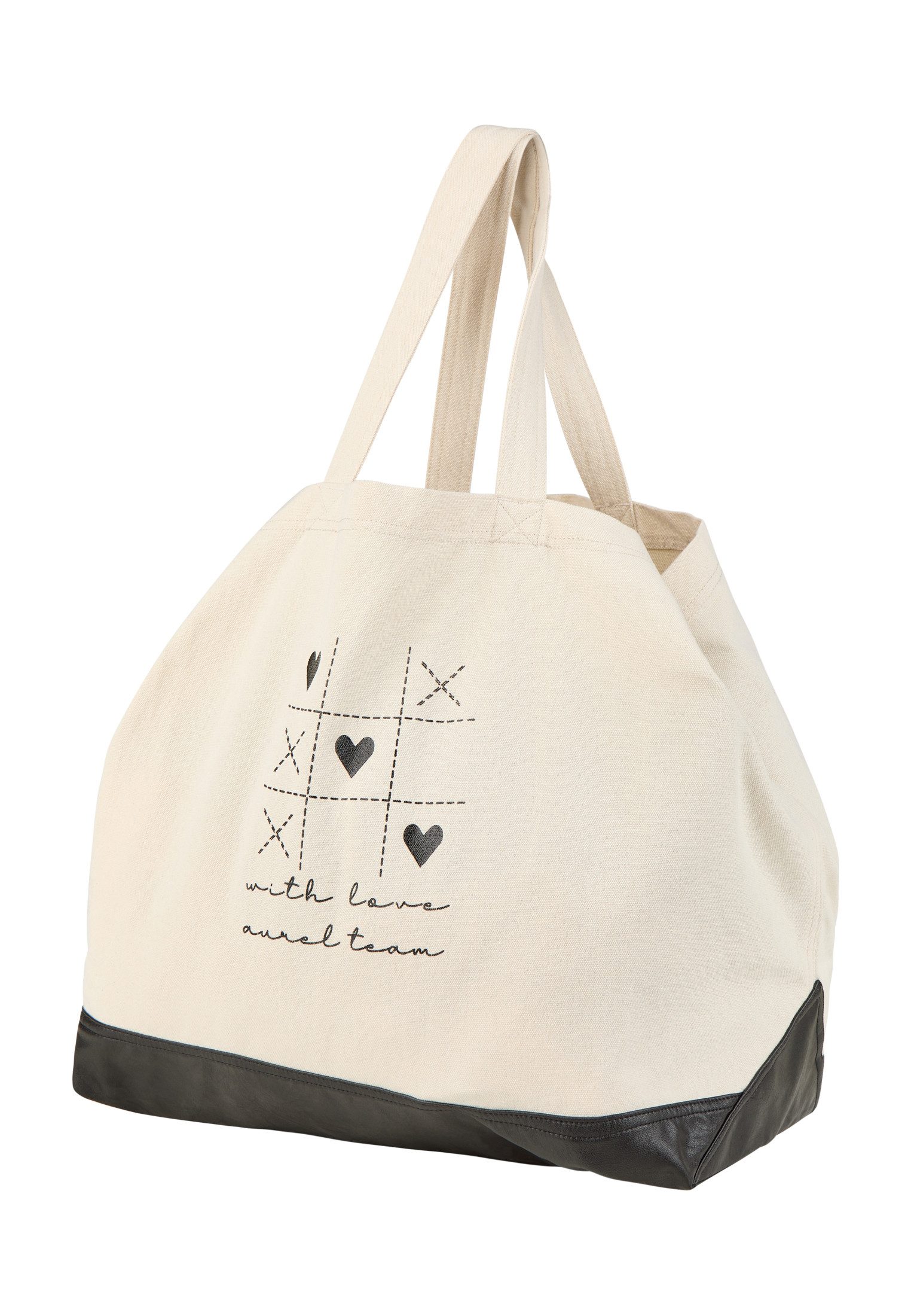 MARC AUREL Shopper, aus Baumwoll-Canvas
