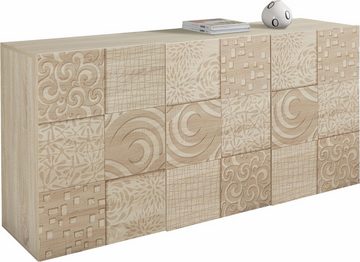 LC Sideboard »Miro«, Breite 181 cm mit dekorativem Siebdruck