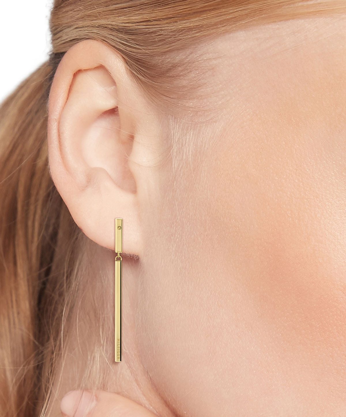 Tommy Hilfiger Paar Ohrhänger LINEAR, mit Emaille günstig online kaufen