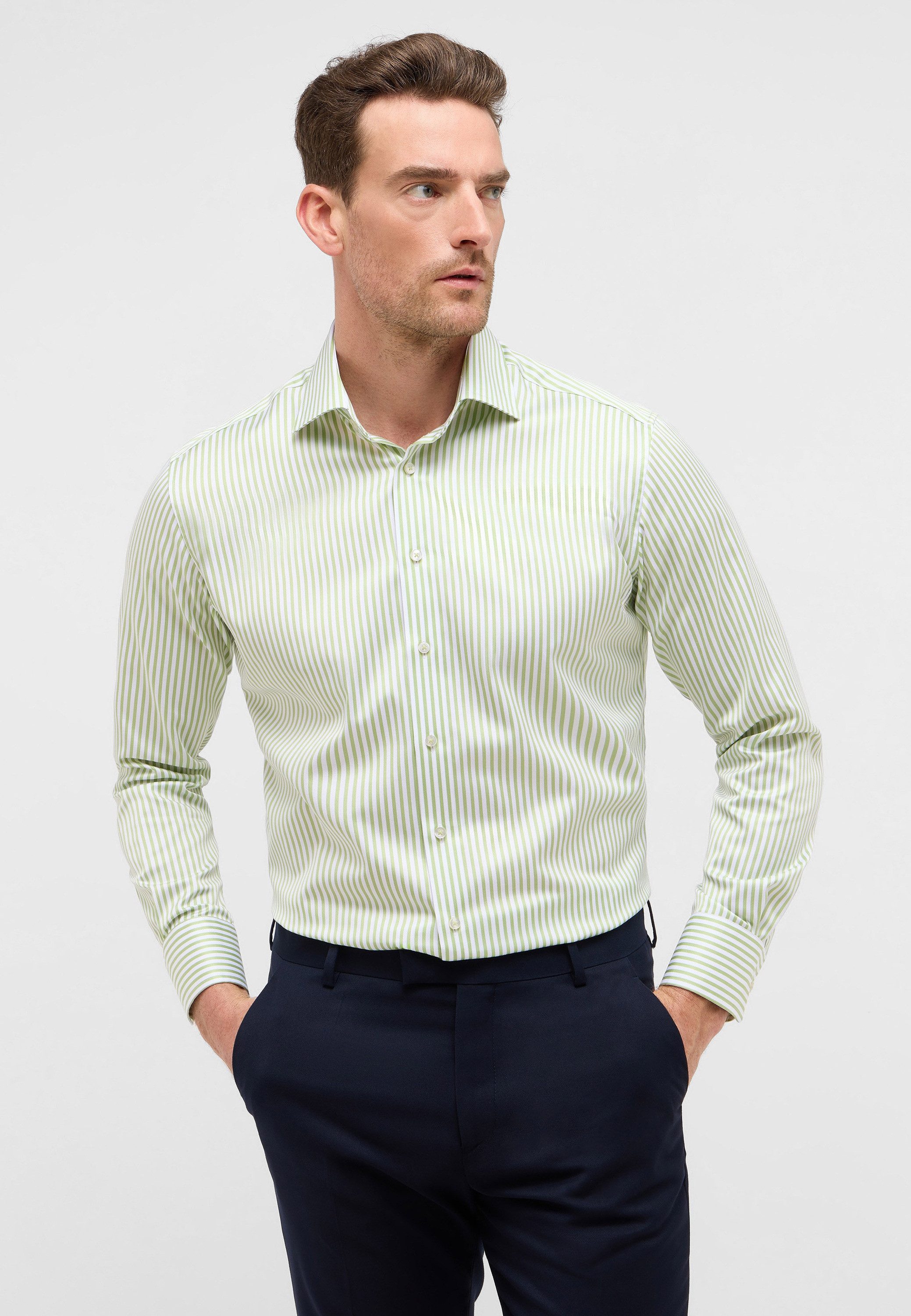 Eterna Langarmhemd MODERN FIT NON IRON (bügelfrei)