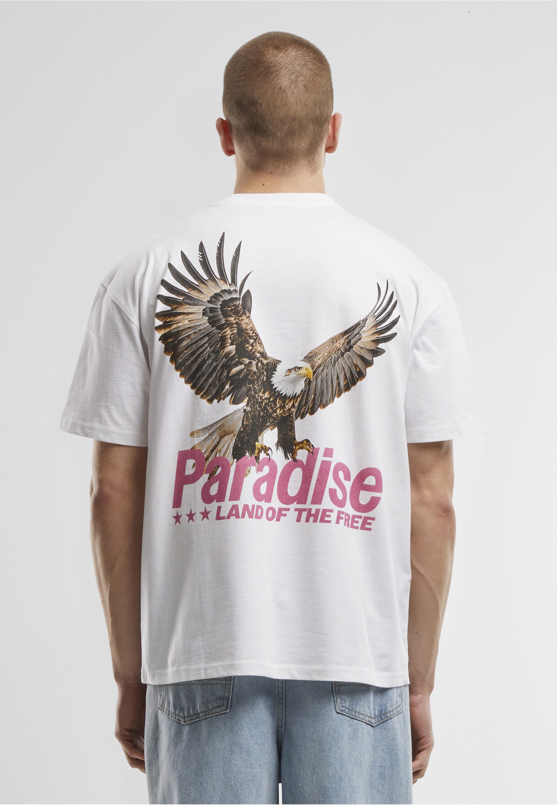 MisterTee T-Shirt MisterTee Paradise Land Oversize Tee (1-tlg)