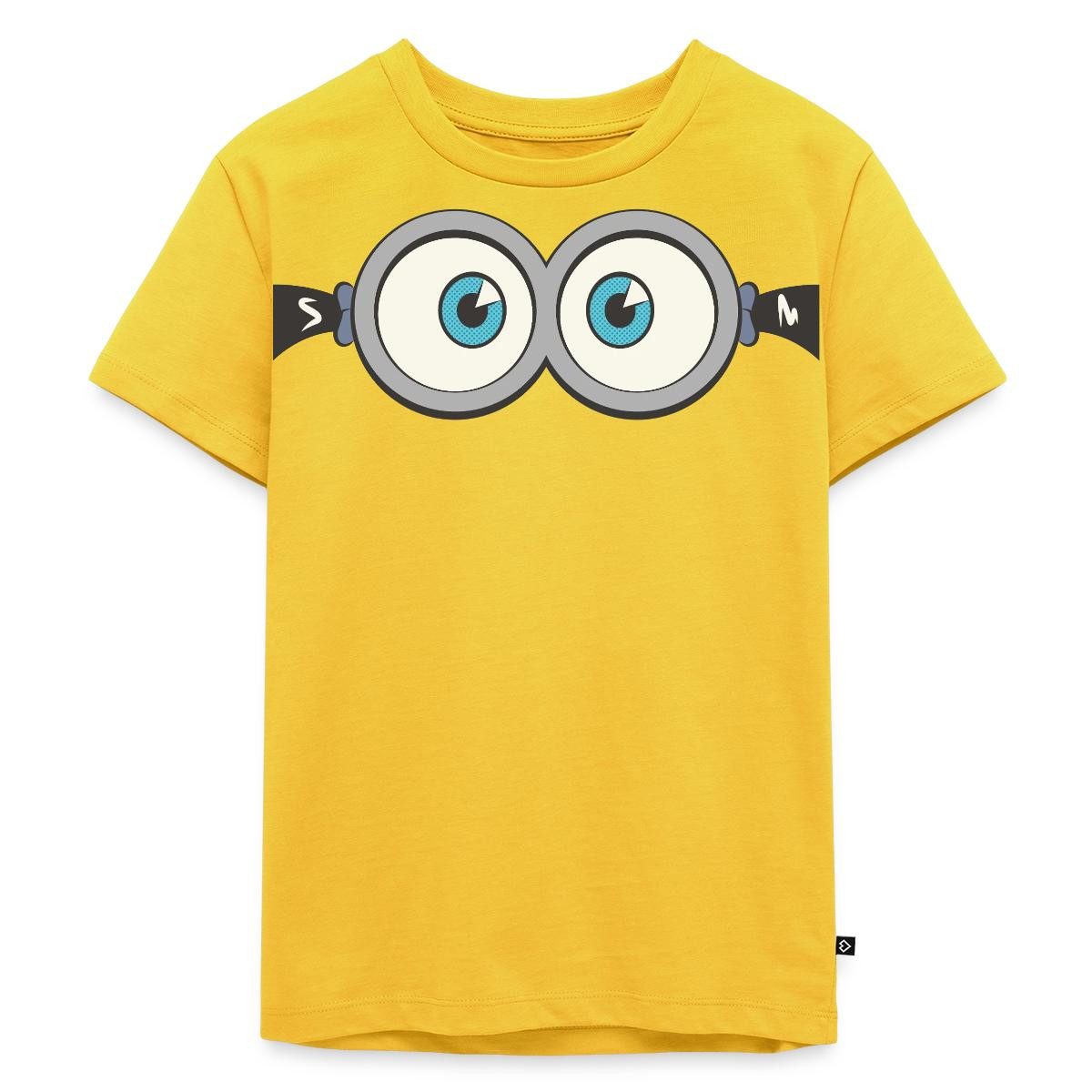 T-Shirt Minions Phil Jerry Gesicht Kostüm Fasching Kinder Premium T-Shirt