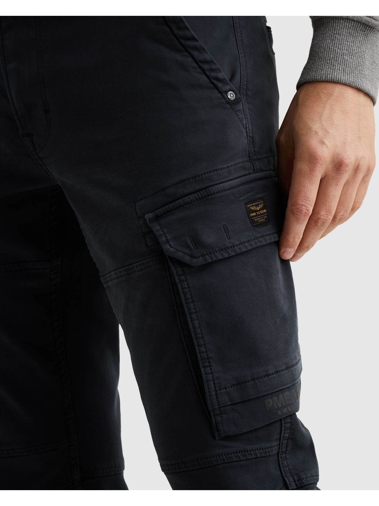 PME LEGEND Cargohose EXPEDIZOR Relaxed Fit, Bund mit Kordelzug – Bild 5 von 5