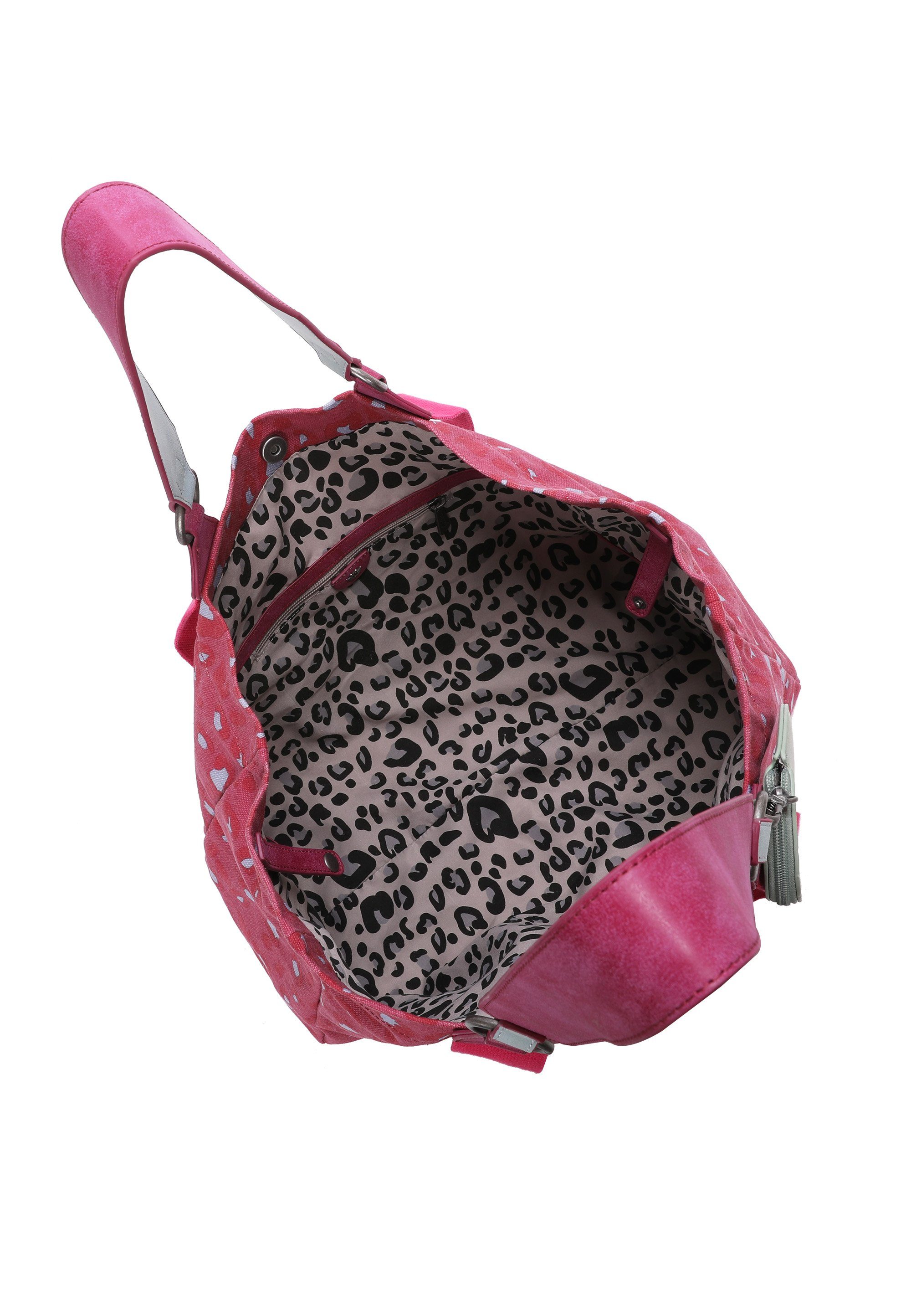 Fritzi aus Preußen Medium, runden abnehmbarer, kleinen Schultertasche rosa mit Tasche Izzy