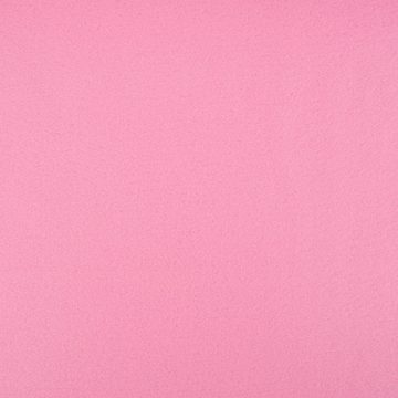 Swafing Stoff Stickfilz waschbar 1,1mm Stärke uni rosa 180cm Breite, überbreit