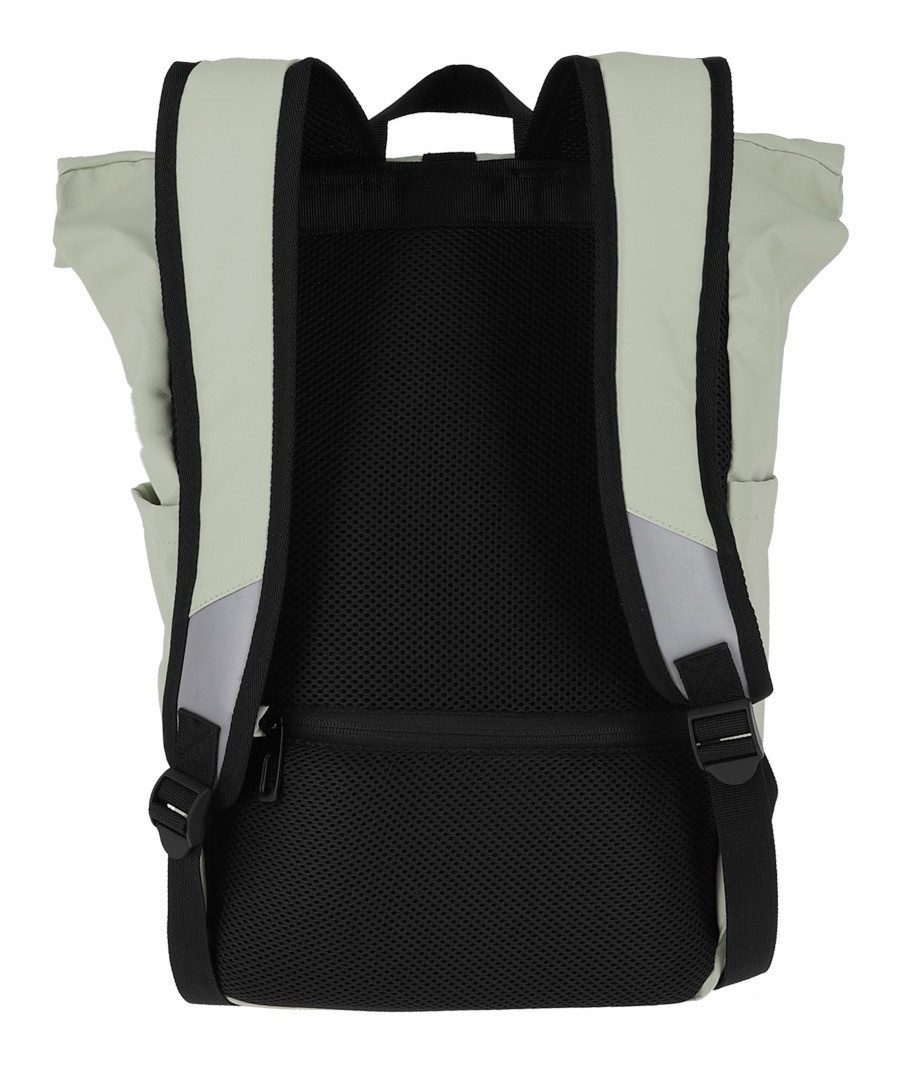 travelite Freizeitrucksack BASICS Roll-Up Rucksack Plane, Wanderrucksack Reiserucksack Streetpack Arbeitsrucksack