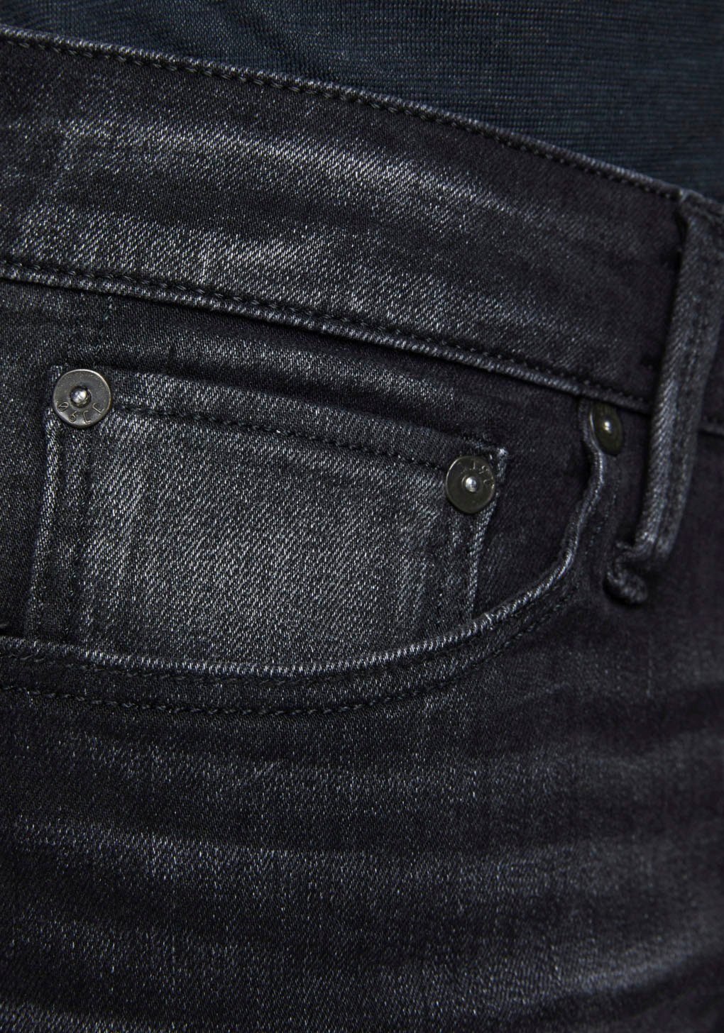 Jack & Jones Slim-fit-Jeans GLENN ICON black-denim