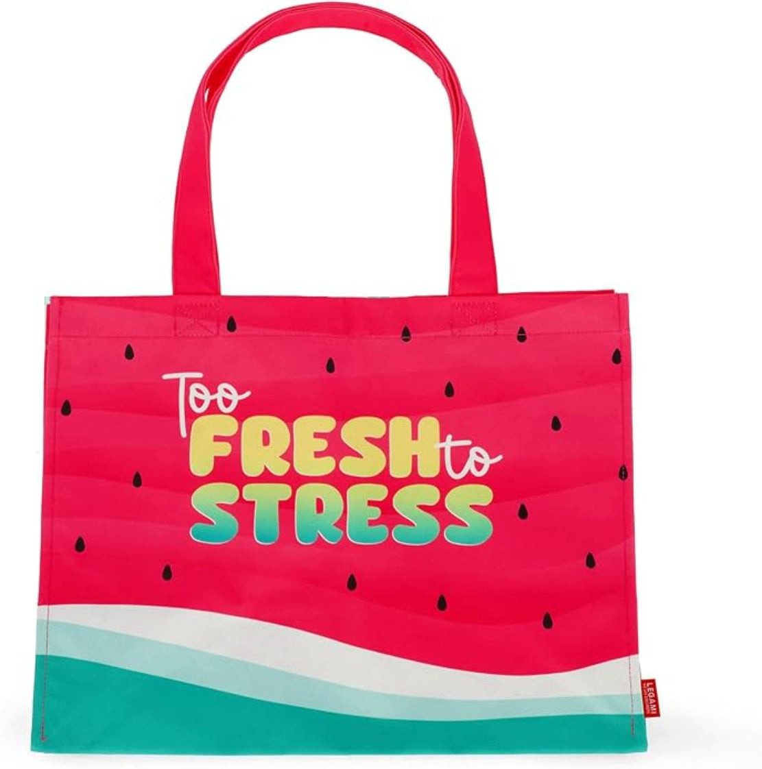 Legami Strandtasche Legami Beach Bag Watermelon 47x61,5 cm max. 15 kg