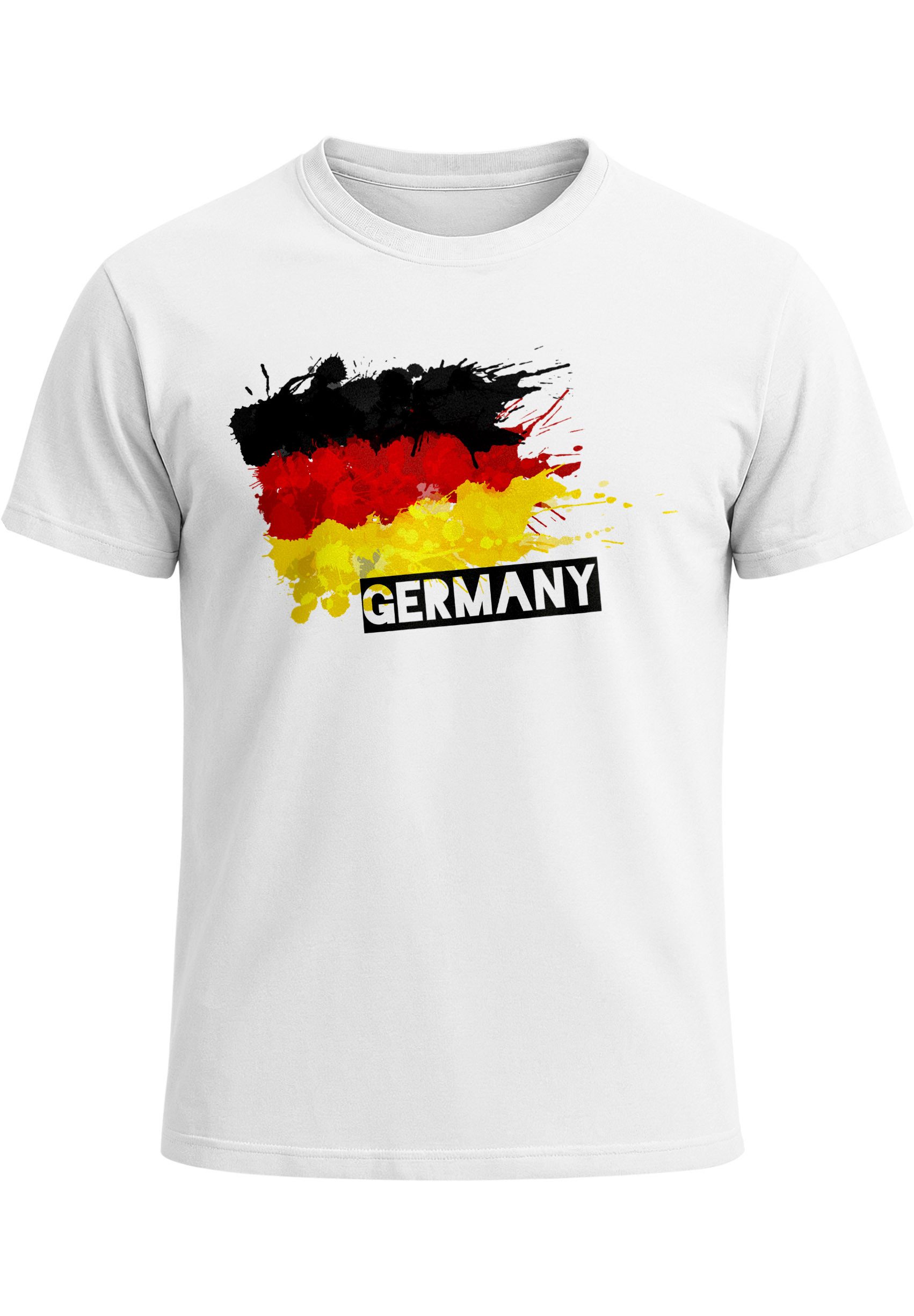 Print-Shirt Herren T-Shirt Deutschland Fußball WM Fußball-Sommer 2026