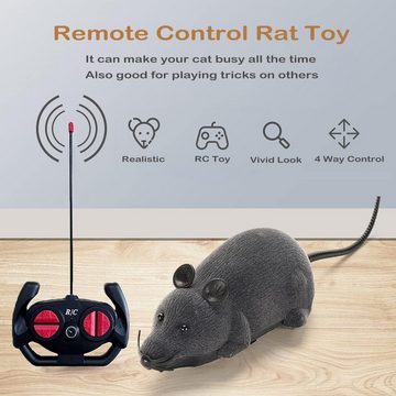 autolock Fernbedienung Gefälschte Ratte Mäuse RC Spielzeug Katze Mäuse Fernbedienung