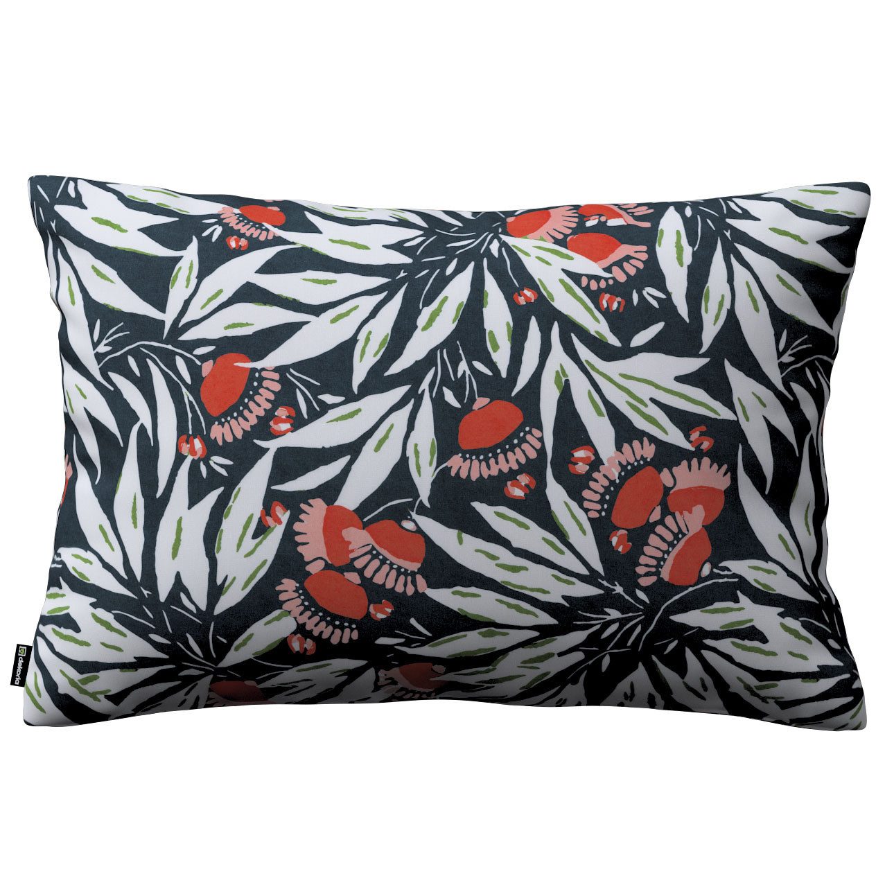 Kissenhülle Mia rechteckig, grau-grün, 47 x 28 cm, Eden (144-23) günstig online kaufen