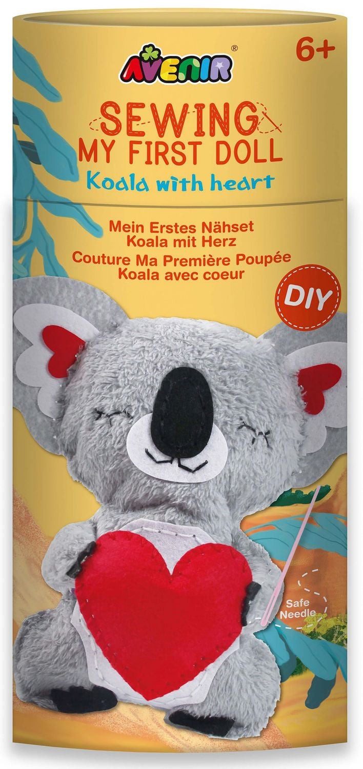 Carletto Schulheft Nähset Koala