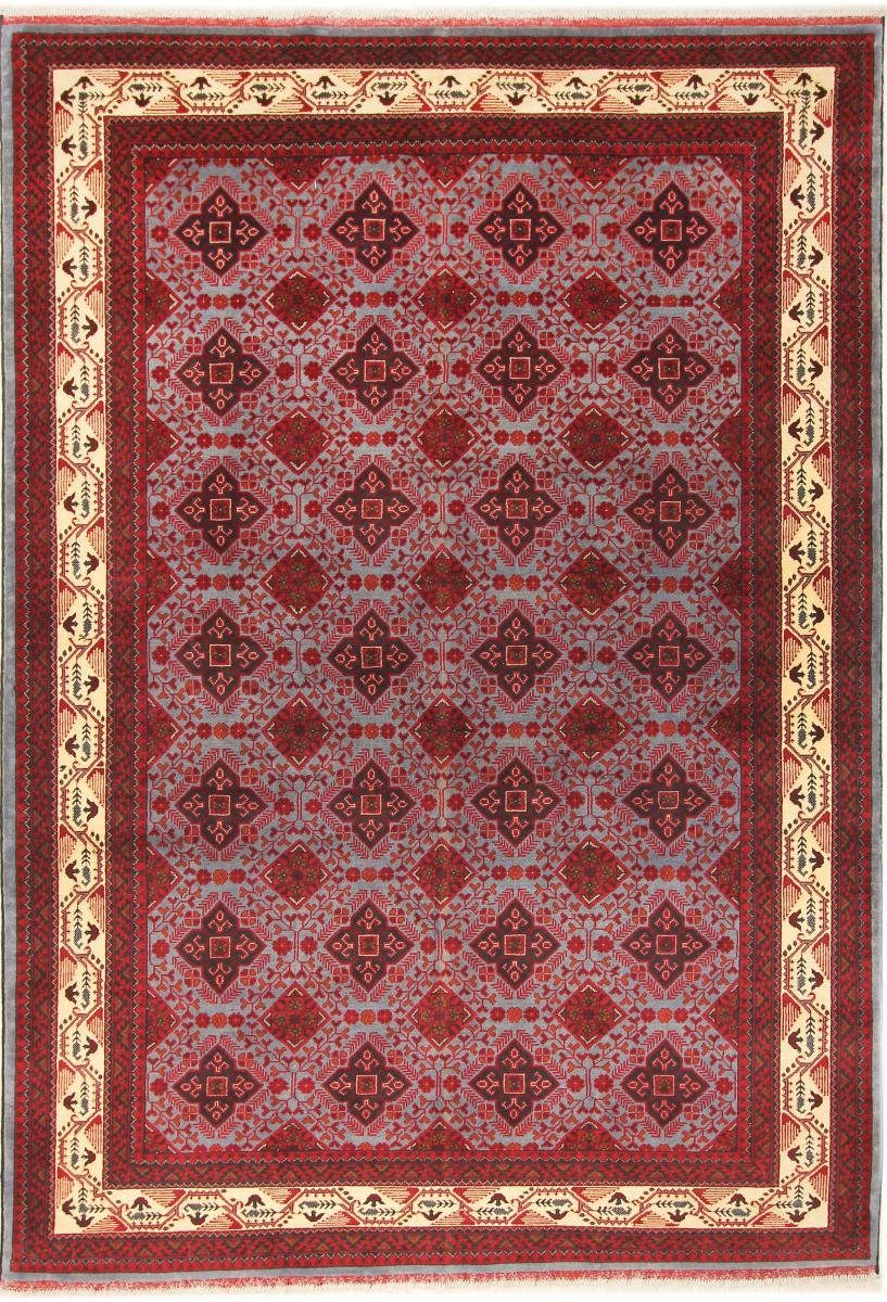 Orientteppich, 199x296 6 Orientteppich Handgeknüpfter rechteckig, Trading, mm Khal Mohammadi Nain Höhe:
