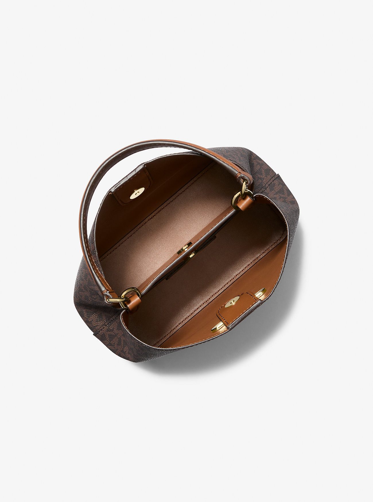 MICHAEL KORS Schultertasche Pratt Small Signature Logo