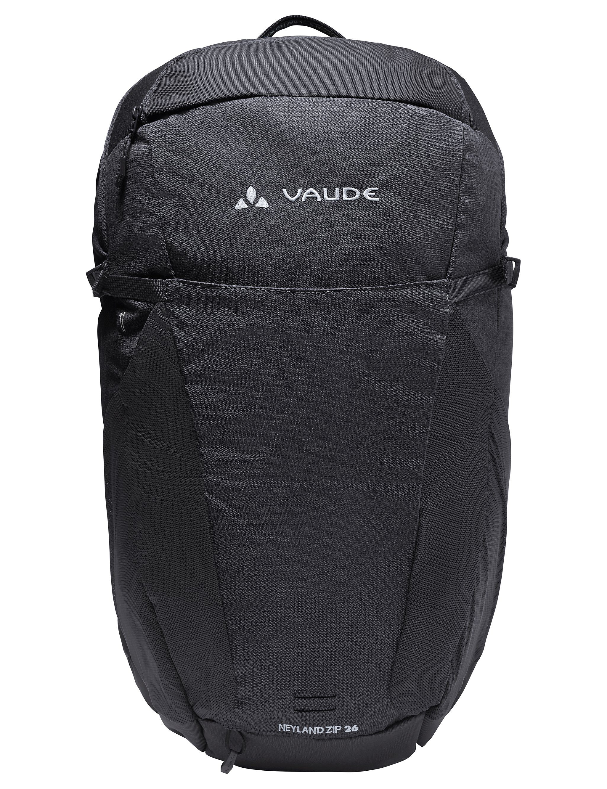 Set), 26 Knopf VAUDE Grüner Neyland Zip Wanderrucksack black (Kein