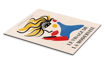Posterlounge XXL-Wandbild Exhibition Posters, Le Visage de la modernité II, Wohnzimmer Modern Grafikdesign