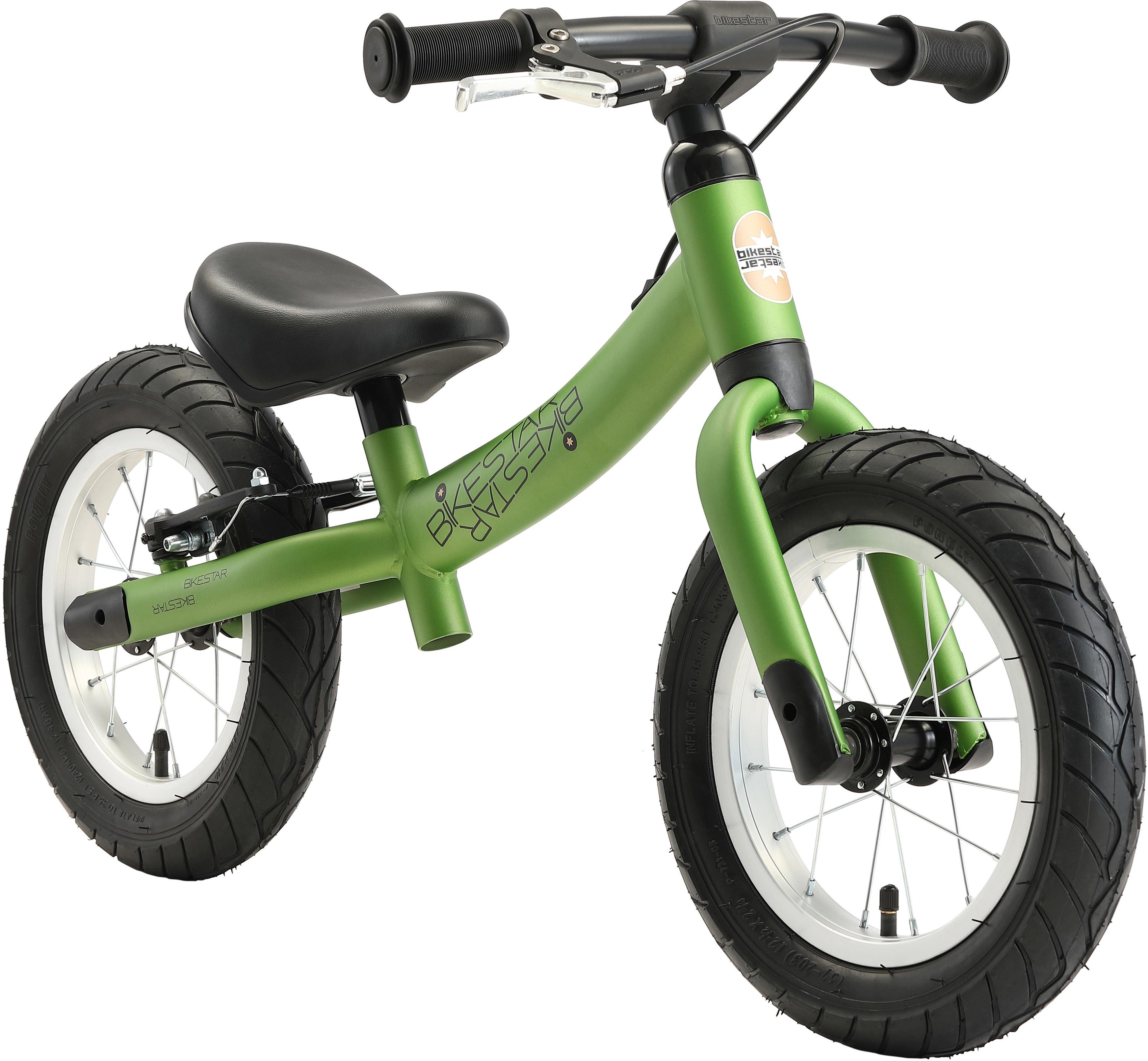 Bikestar Laufrad BIKESTAR Kinderlaufrad ab 3 Jahre 12 Zoll Flex 12 Zoll grün