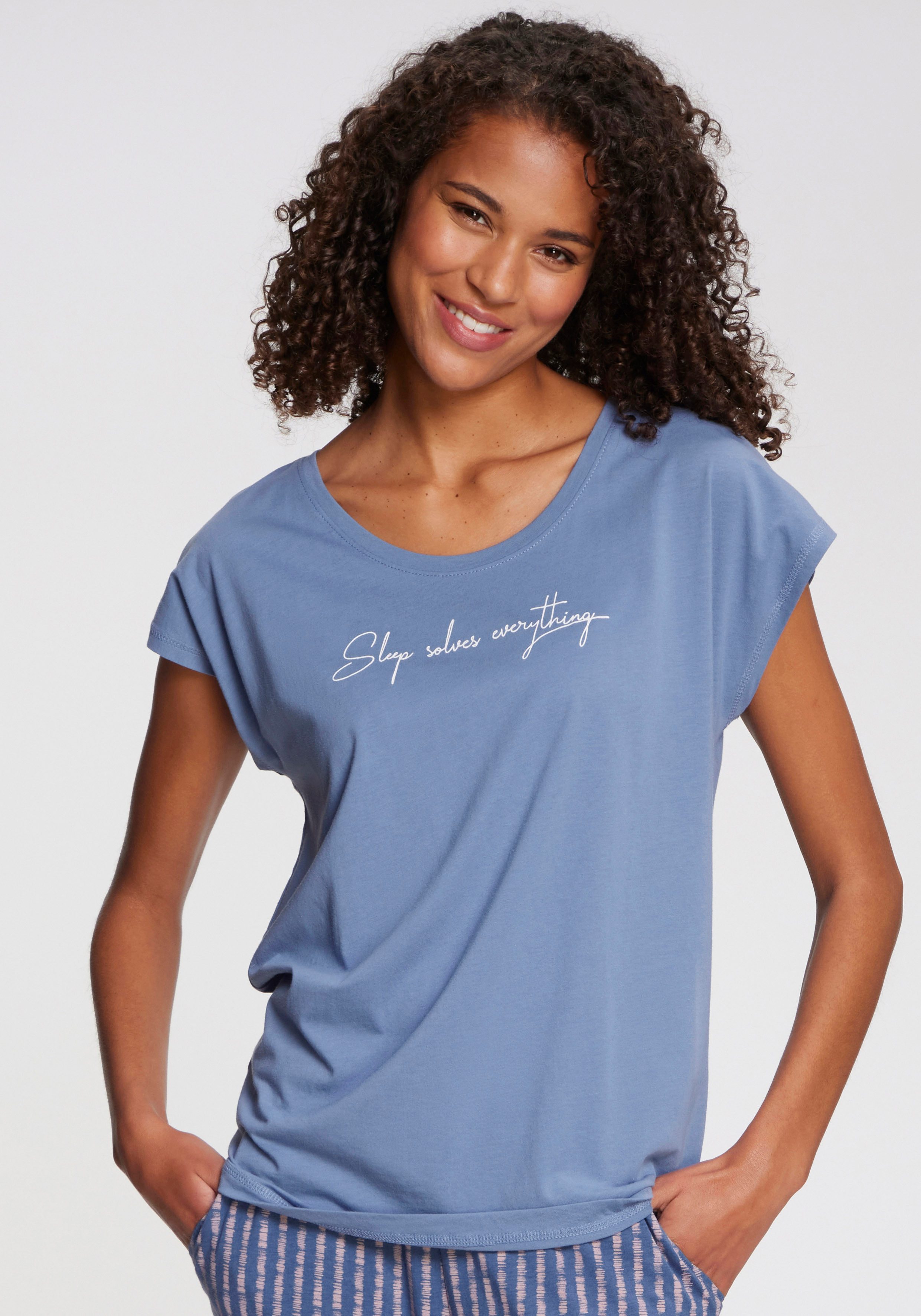 Vivance Dreams T-Shirt Mit kleinem Frontprint