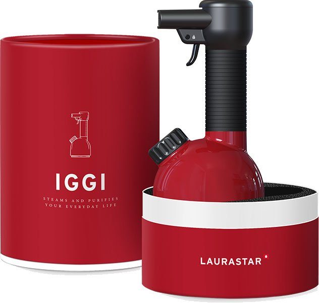 LAURASTAR Handdampfreiniger Iggi Intense Red, 850 W