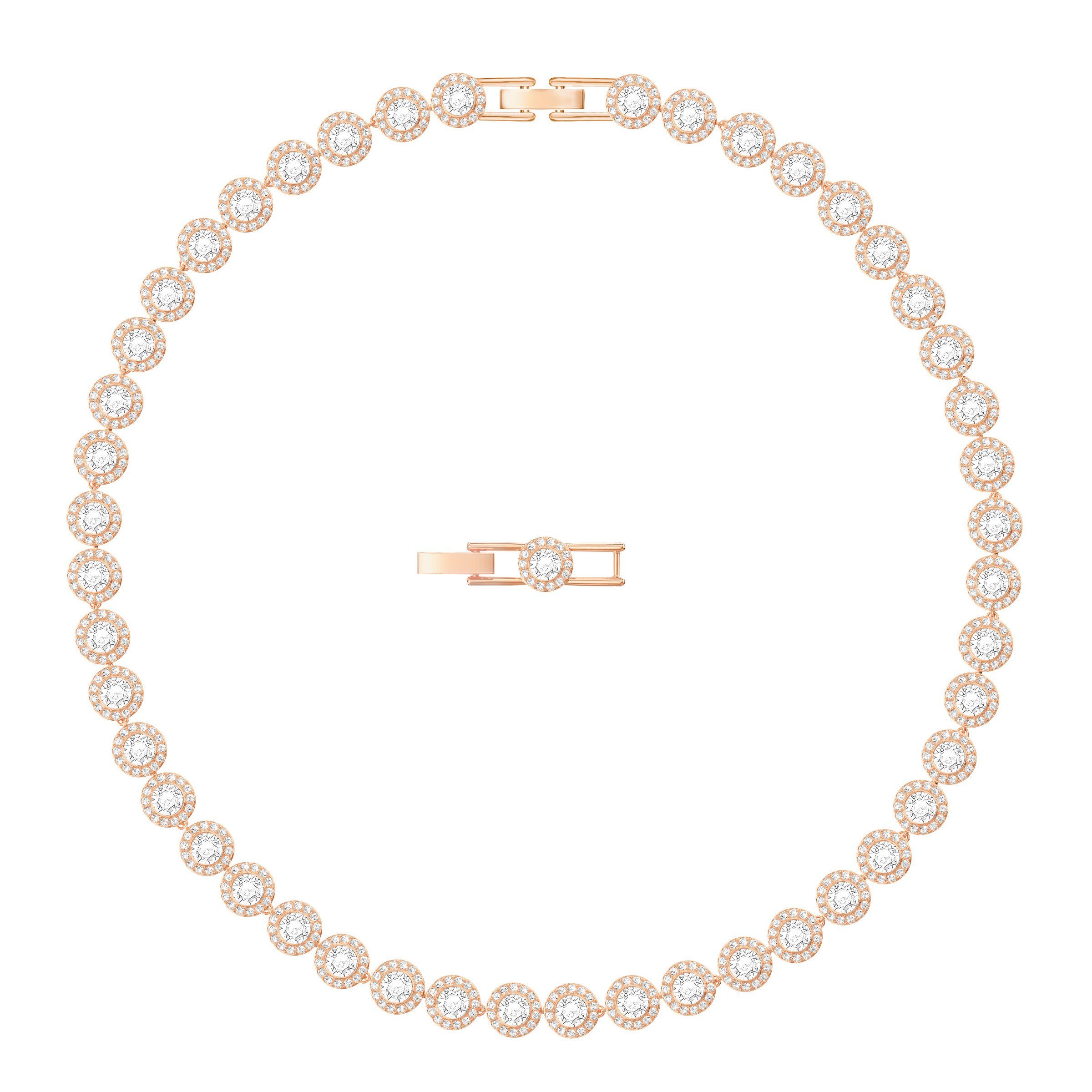 Swarovski Kette mit Anhänger silberfarb...