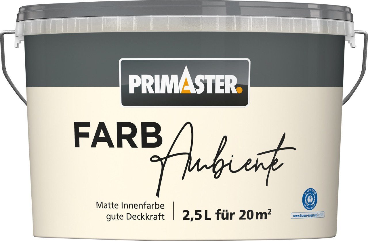 Primaster Wandfarbe Primaster Farbambiente Wandfarbe matt kaschmir 2,5