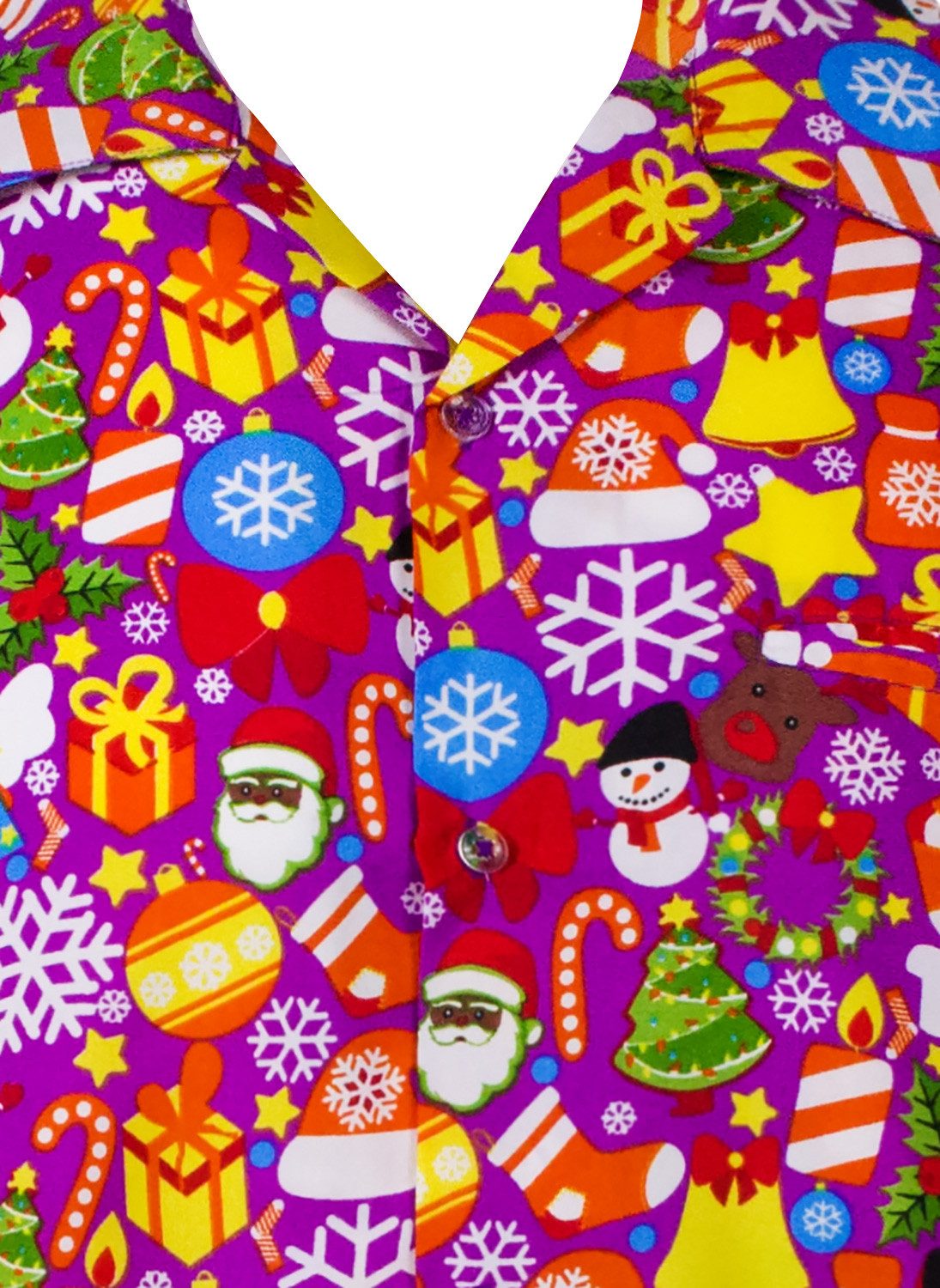 King Kameha Hawaiihemd Christmas Allover Kurzarm günstig online kaufen