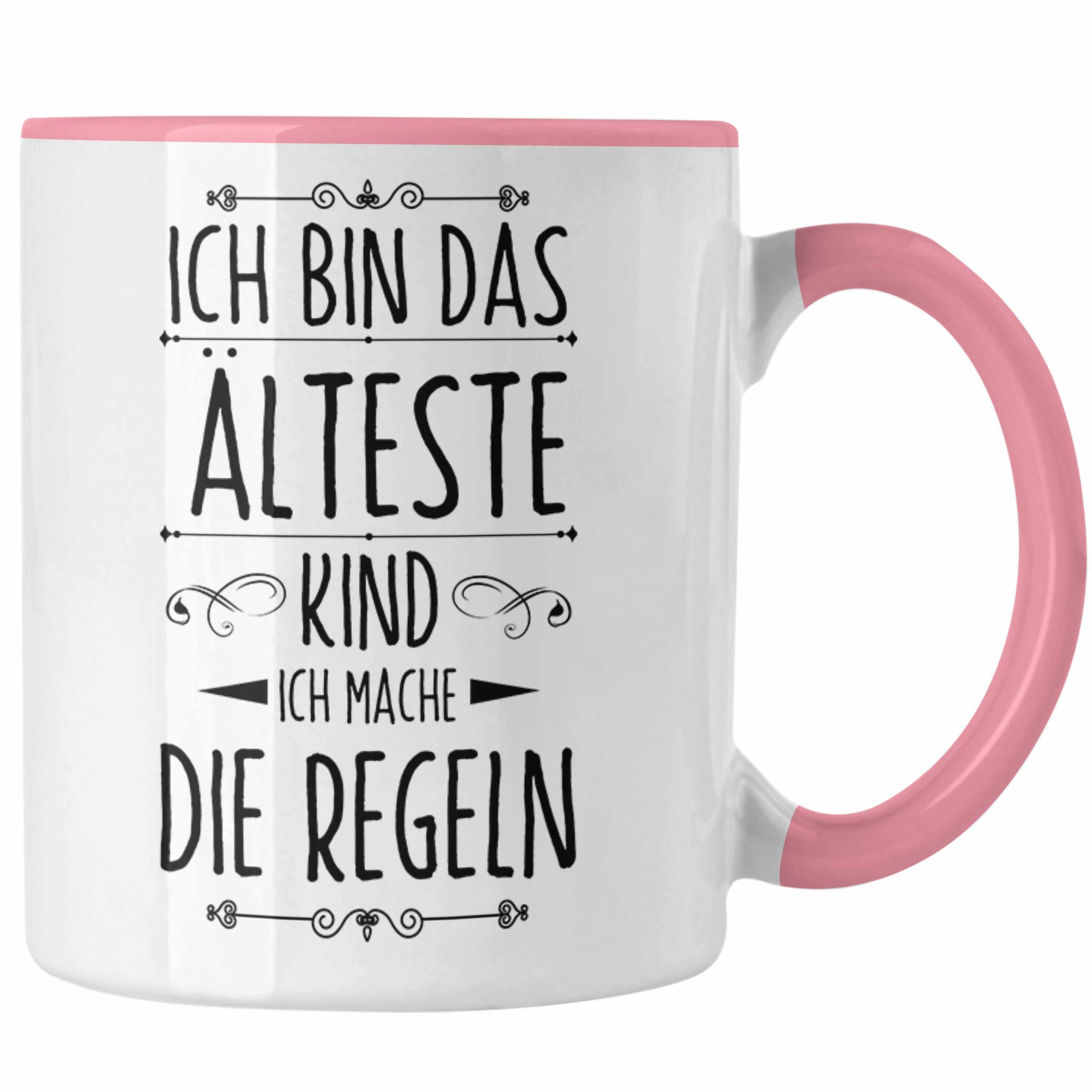 Das Große Schwester Geschenk B Ich Bin Tasse Rosa Älteste Tasse Geschwister Trendation Kind