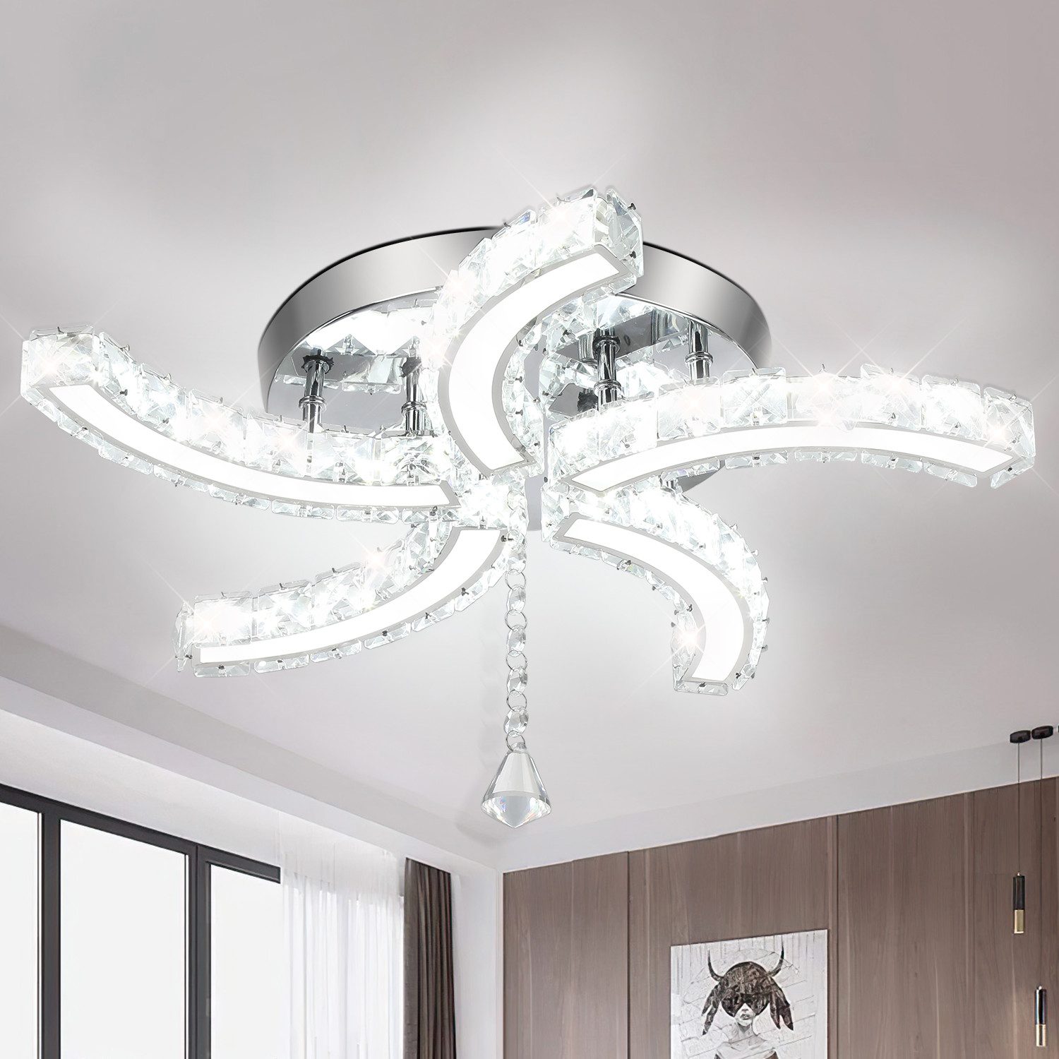 oyajia Deckenleuchte 24W Luxus LED Deckenleuchte günstig online kaufen