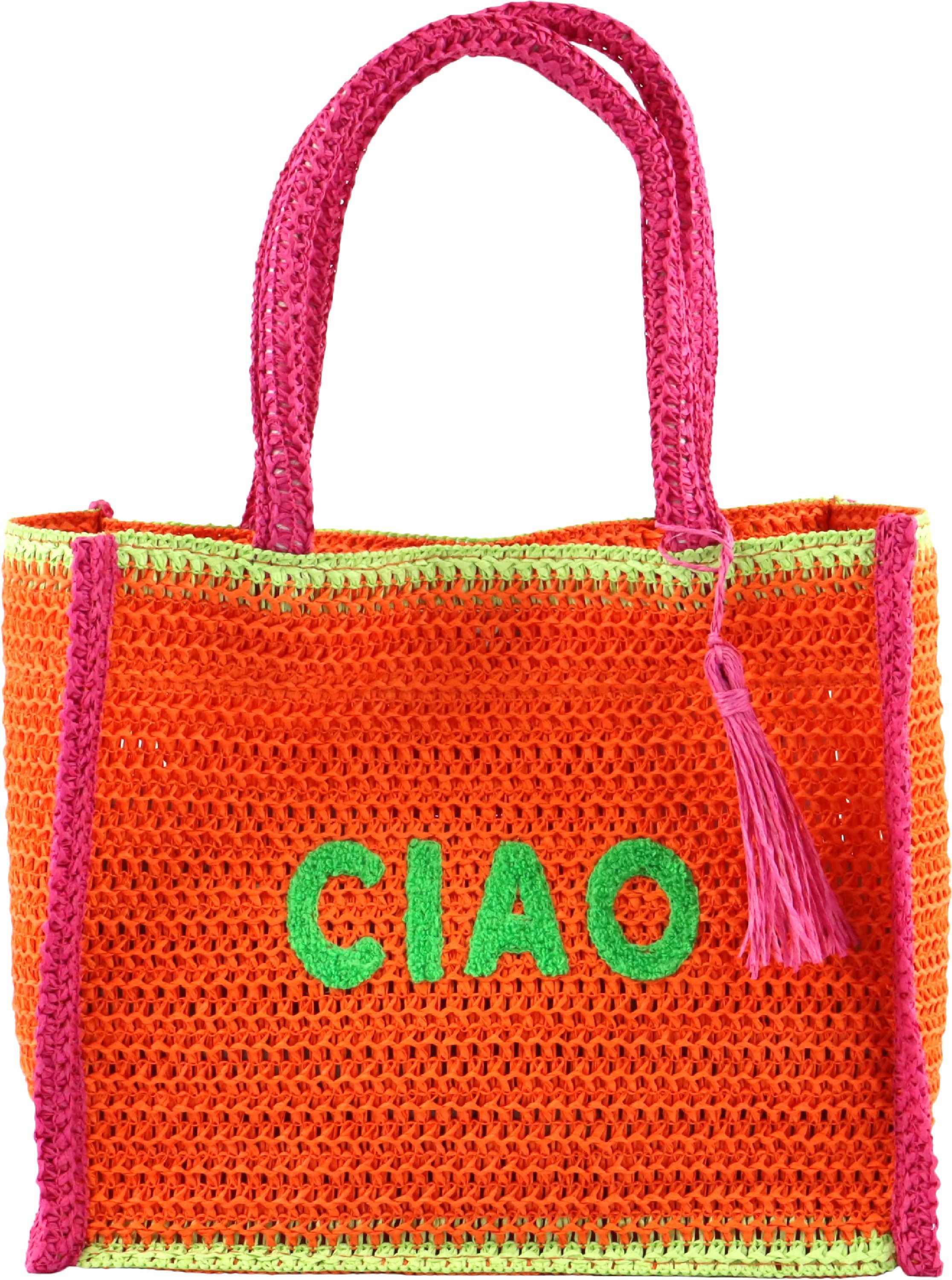 FURNARO Shopper, Handgefertigte Struktur aus Naturmaterial