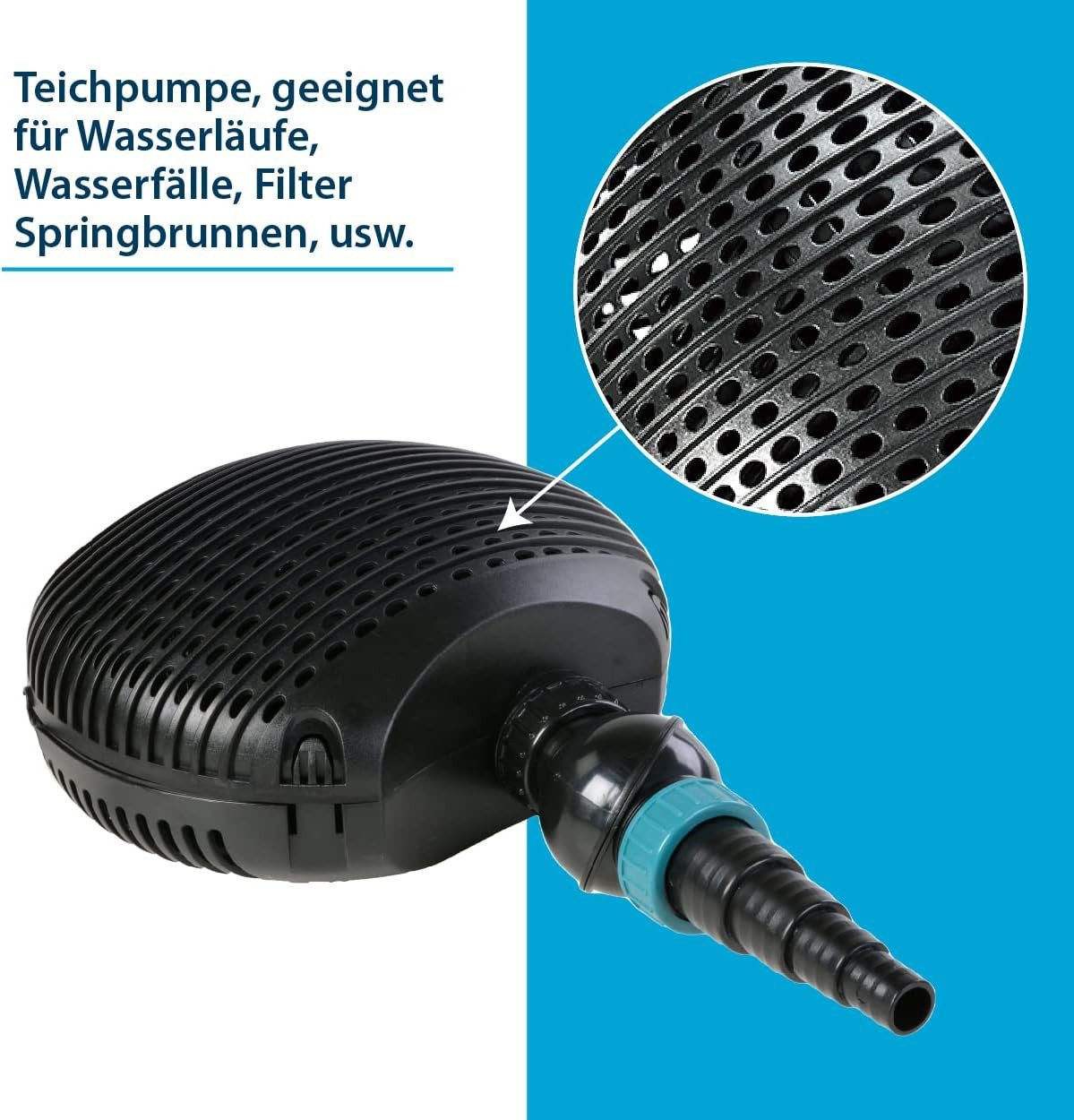 Aquaforte Teichpumpe Aquaforte Teichpumpe O -Plus Serie Plus 10000 Liter