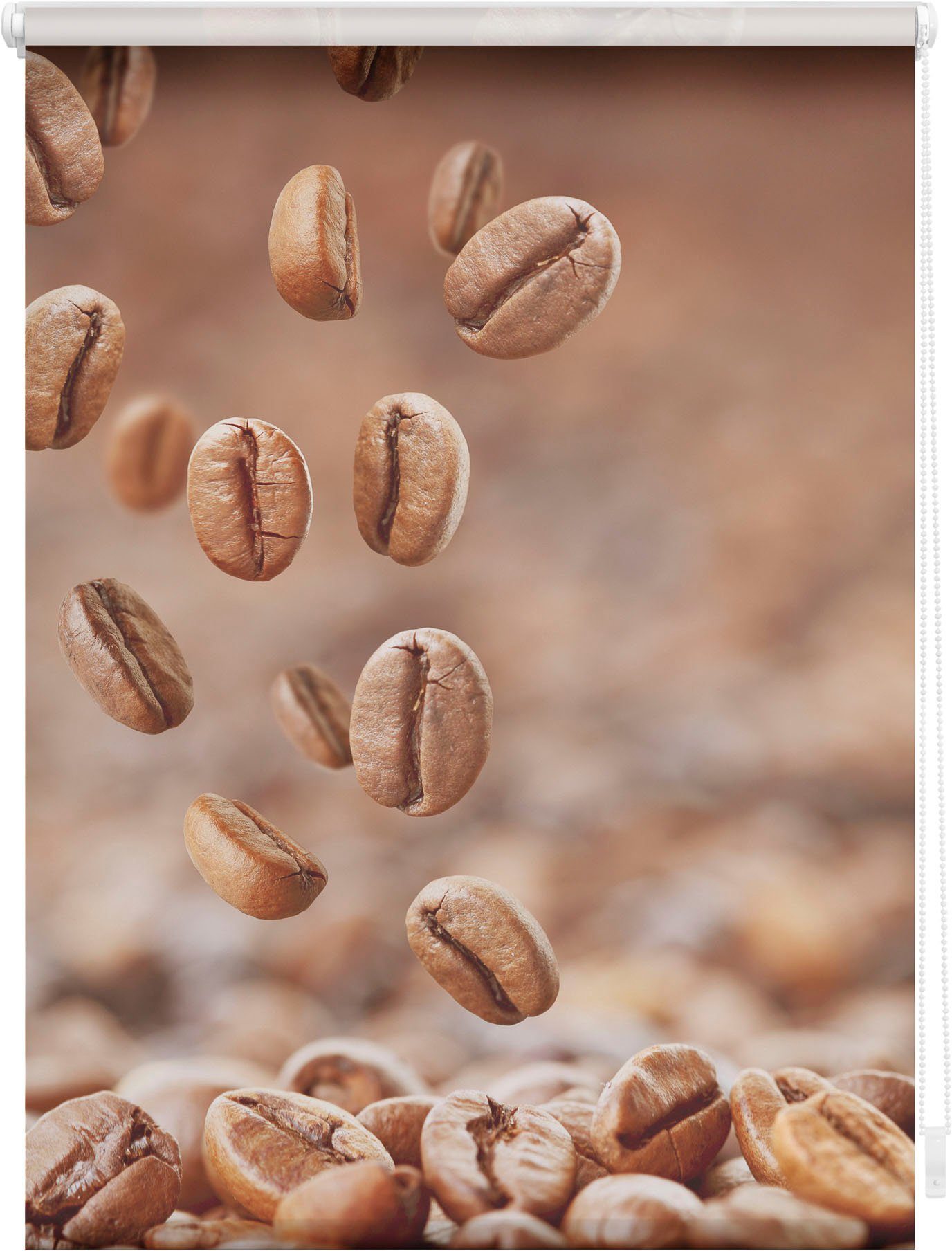 Seitenzugrollo Rollo Klemmfix, ohne Bohren, blickdicht, Kaffee - Braun, LIC günstig online kaufen