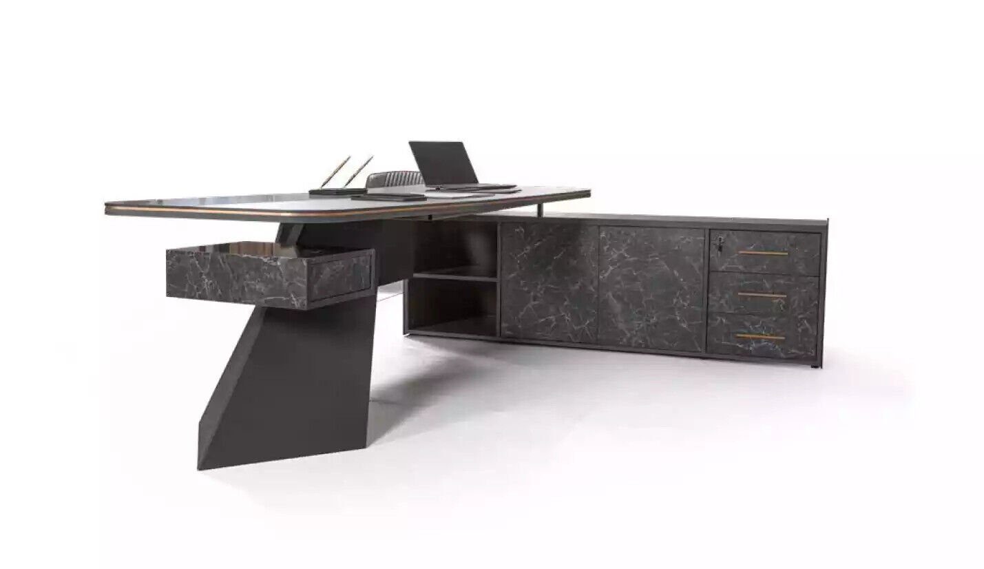 JVmoebel Schreibtisch Schreibtisch Tisch Büro Möbel Arbeitszimmermöbel Eckschreibtische, Made In Europe