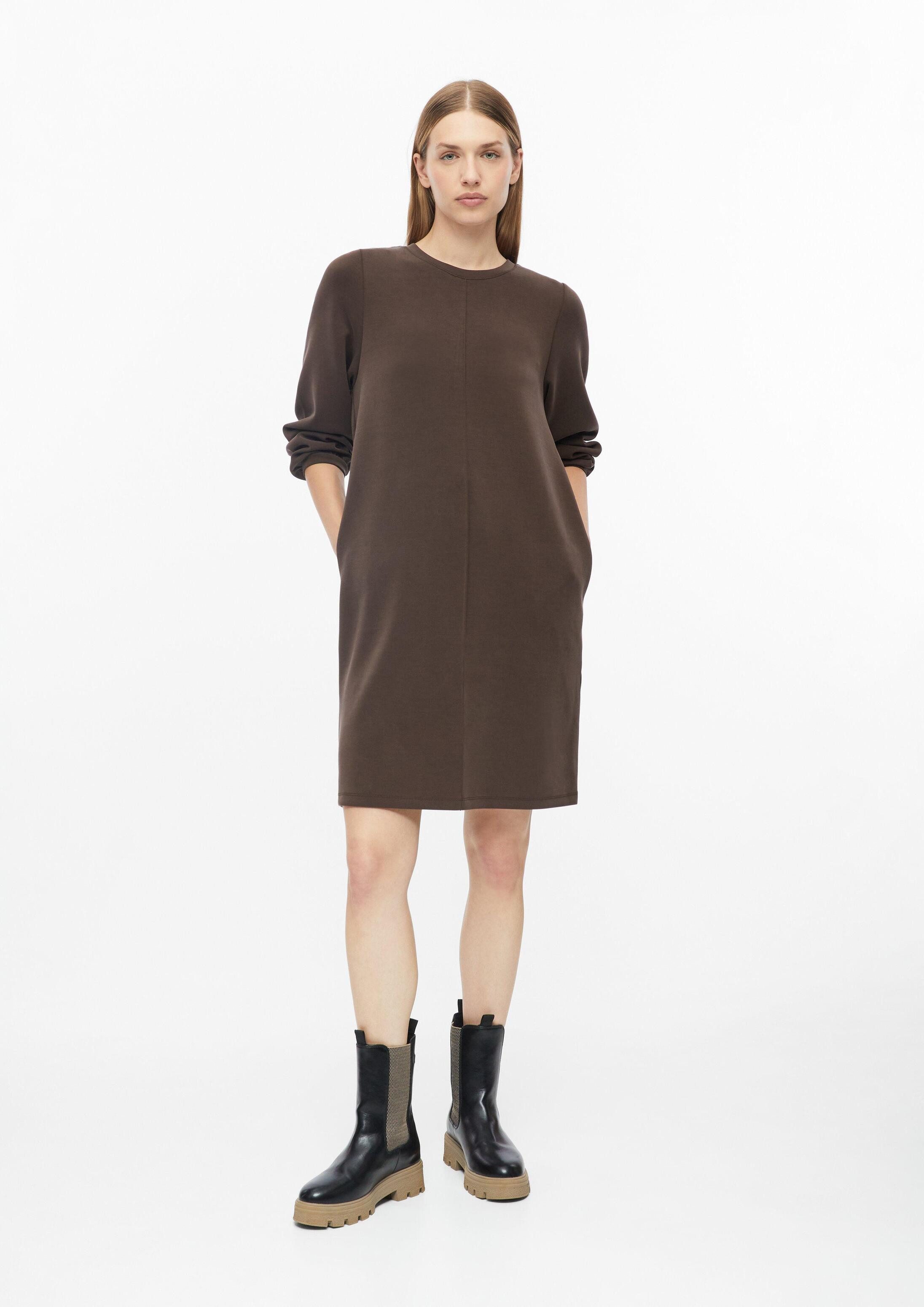 s.Oliver Minikleid Kleid Scuba-Kleid mit Eingrifftaschen