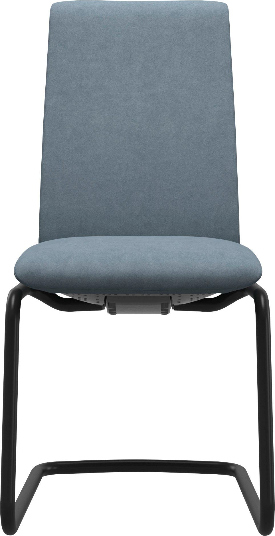 Stressless® Polsterstuhl Laurel, Low Back, Größe M, mit Beinen aus Stahl in Schwarz matt