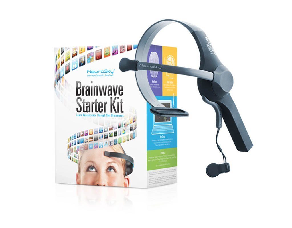 NeuroSky MindWave Mobile 2 Brainwave Starter Kit Bluetooth-Kopfhörer (EEG-Messung, Bluetooth 4.0)