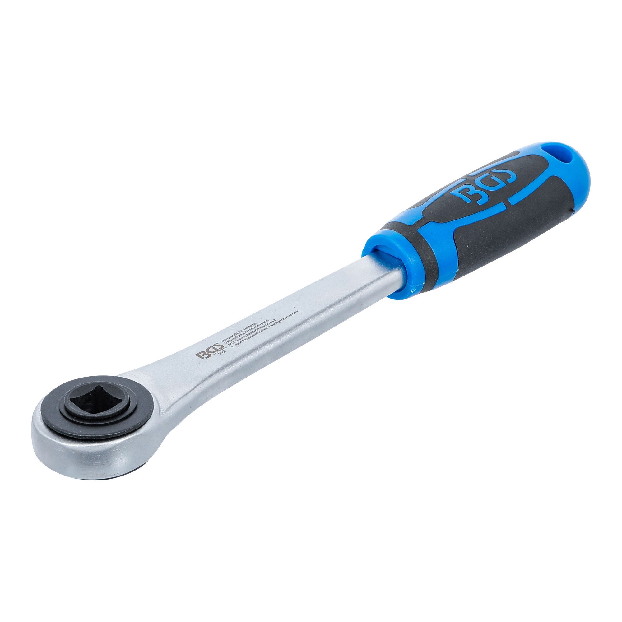 BGS technic Ratsche BGS Durchsteckknarre Abtrieb Innenvierkant 12,5 mm (1/2)