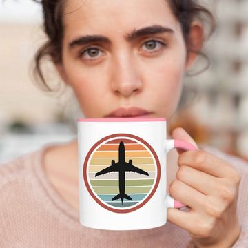 Trendation Tasse Trendation - Pilot Geschenk Tasse Piloten Flugzeug Geschenke Motive Flughafen Grafik