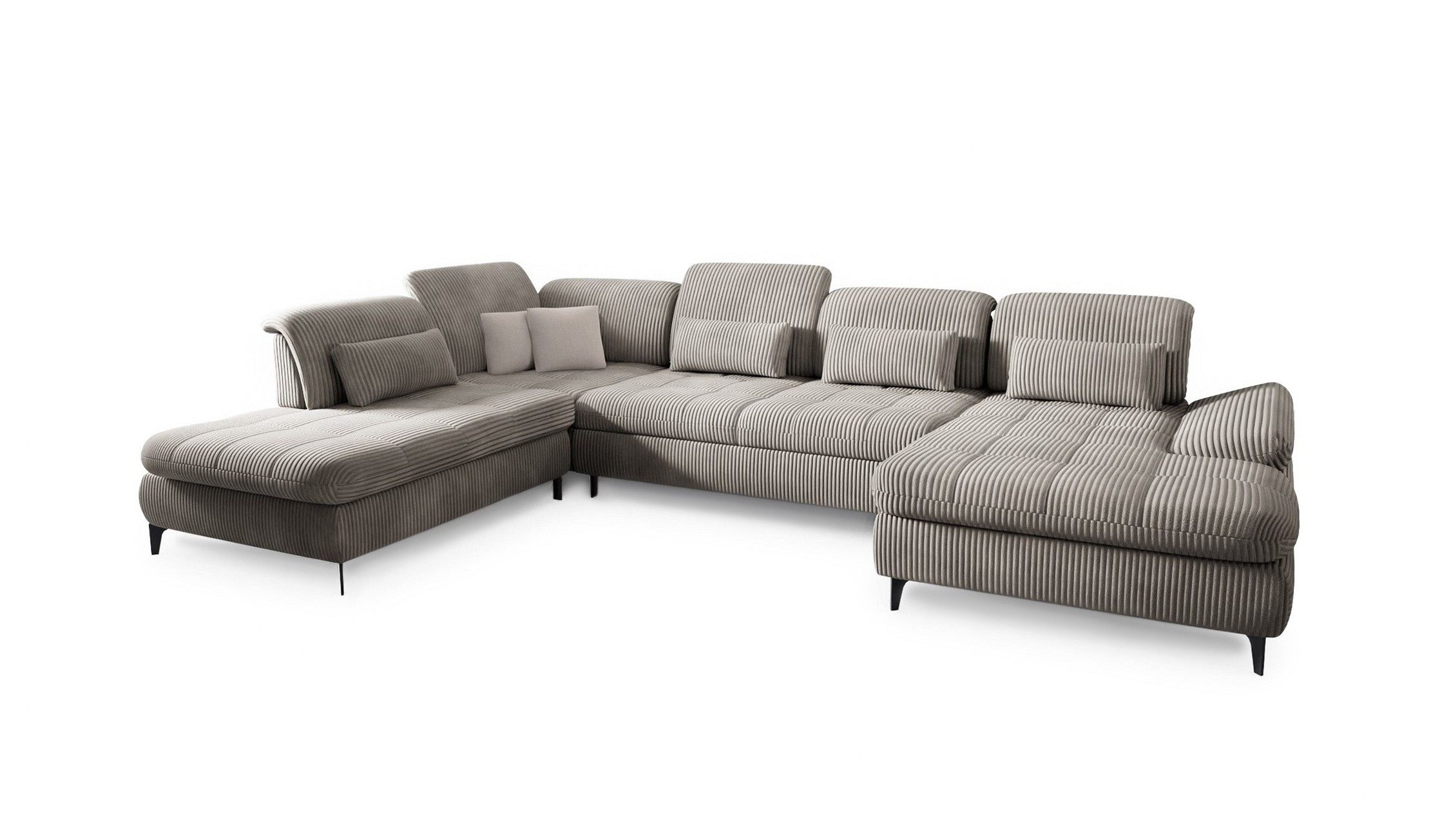 Hygger Möbelhaus Wohnlandschaft Nola U-Form XXL günstig online kaufen